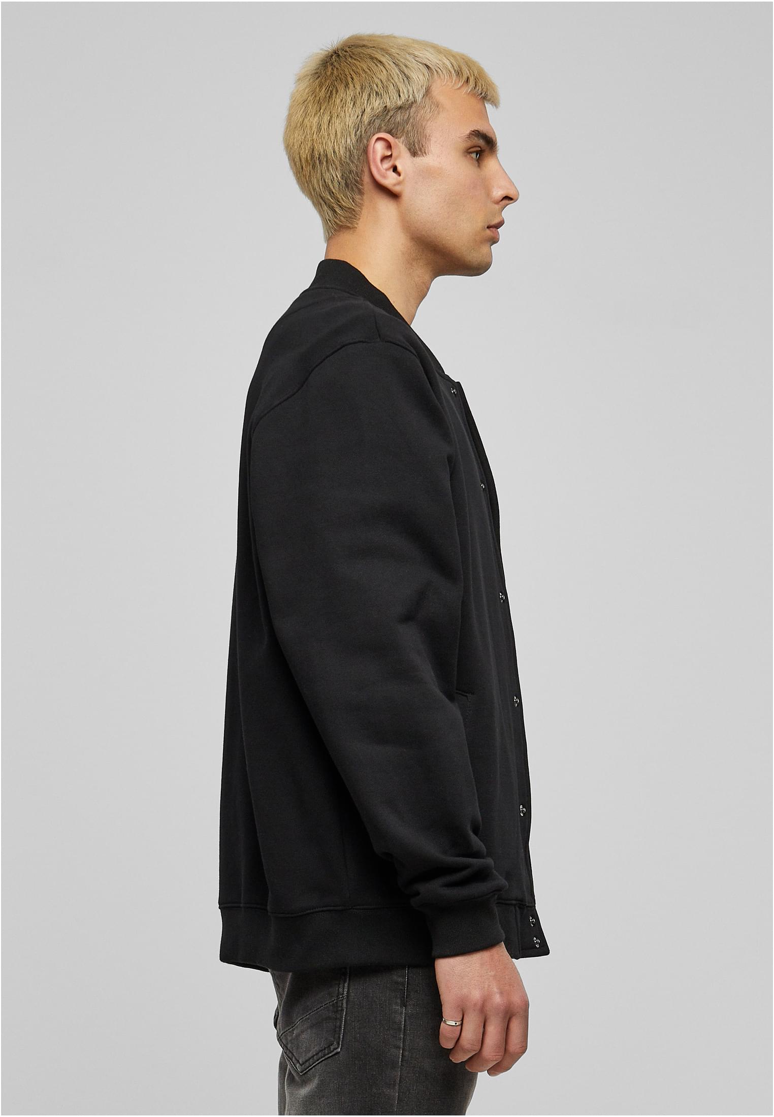 Heavy Tonal College Jacket black | black