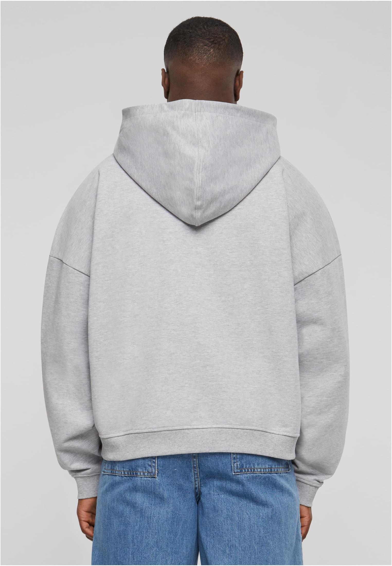 90's Zip Hoody heathergrey | heathergrey