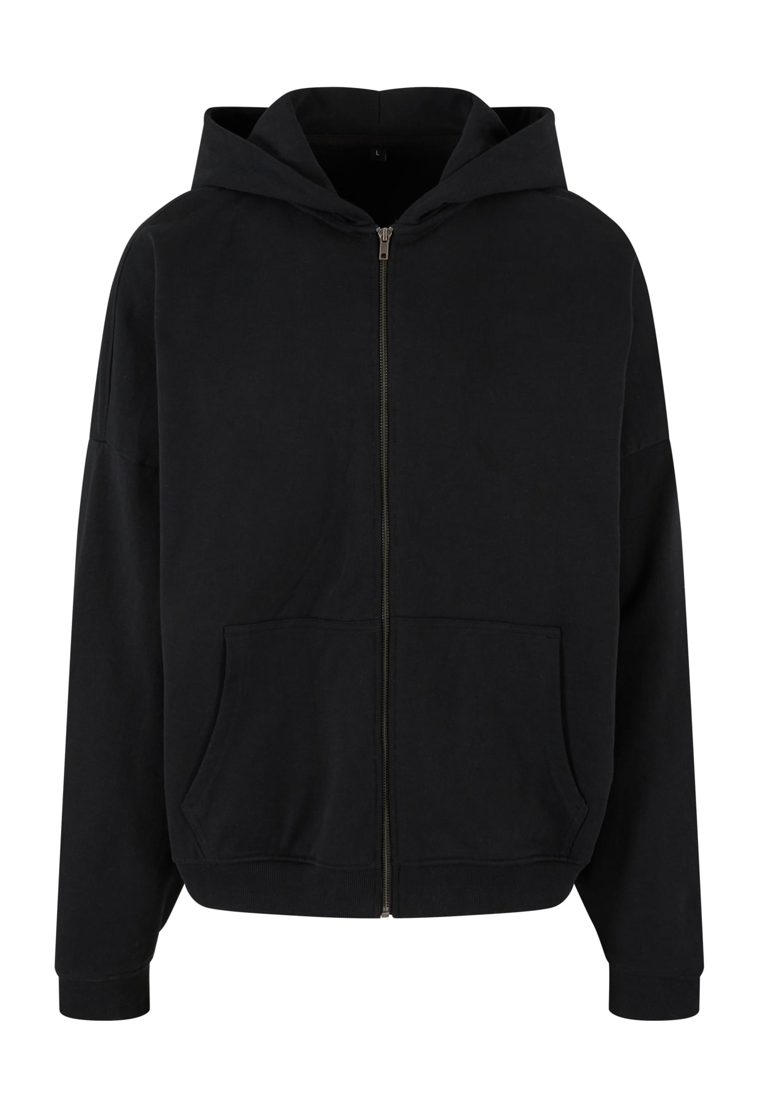 90's Zip Hoody black | black