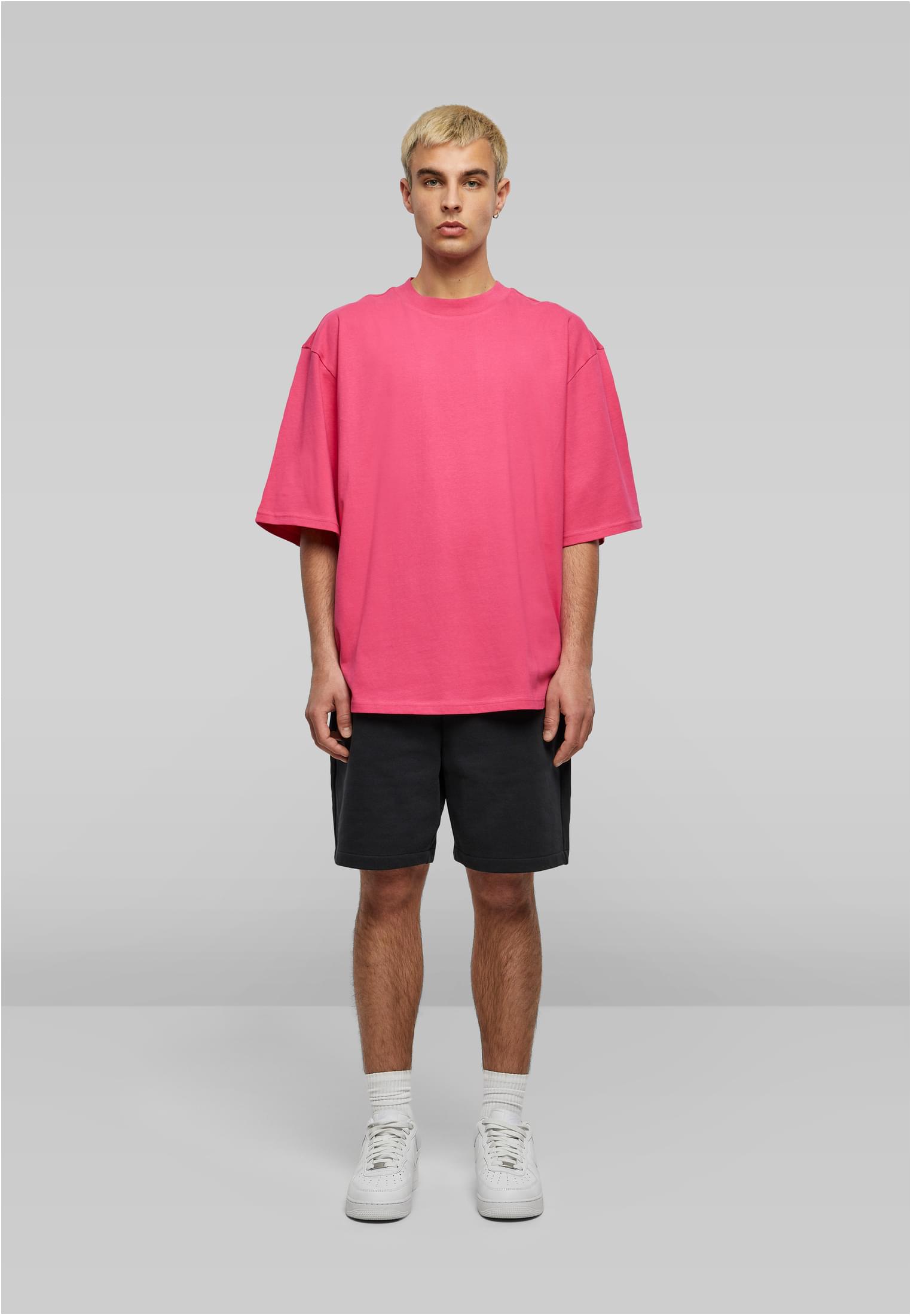 Oversized Sleeve Tee hibiskuspink | hibiskuspink