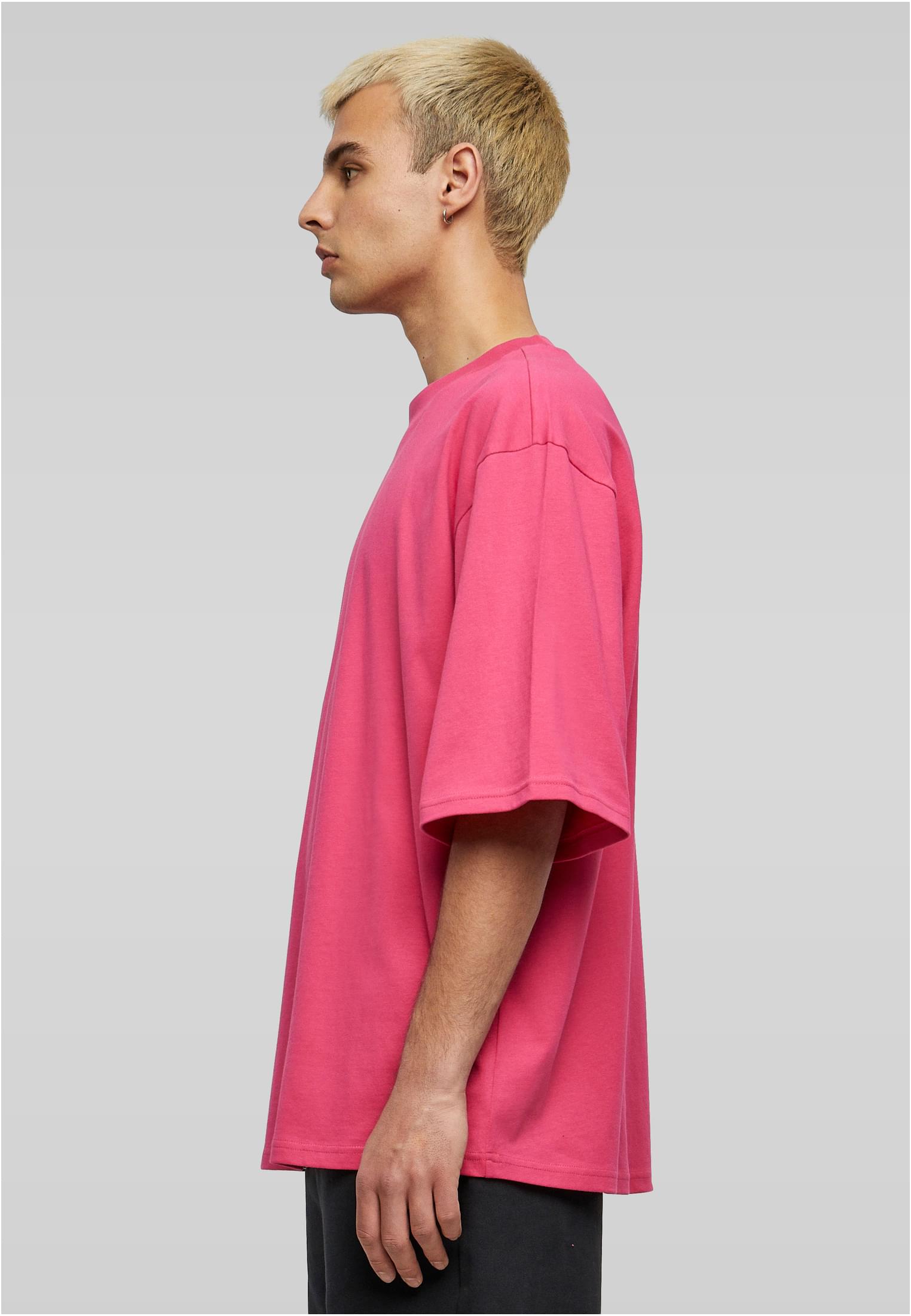 Oversized Sleeve Tee hibiskuspink | hibiskuspink