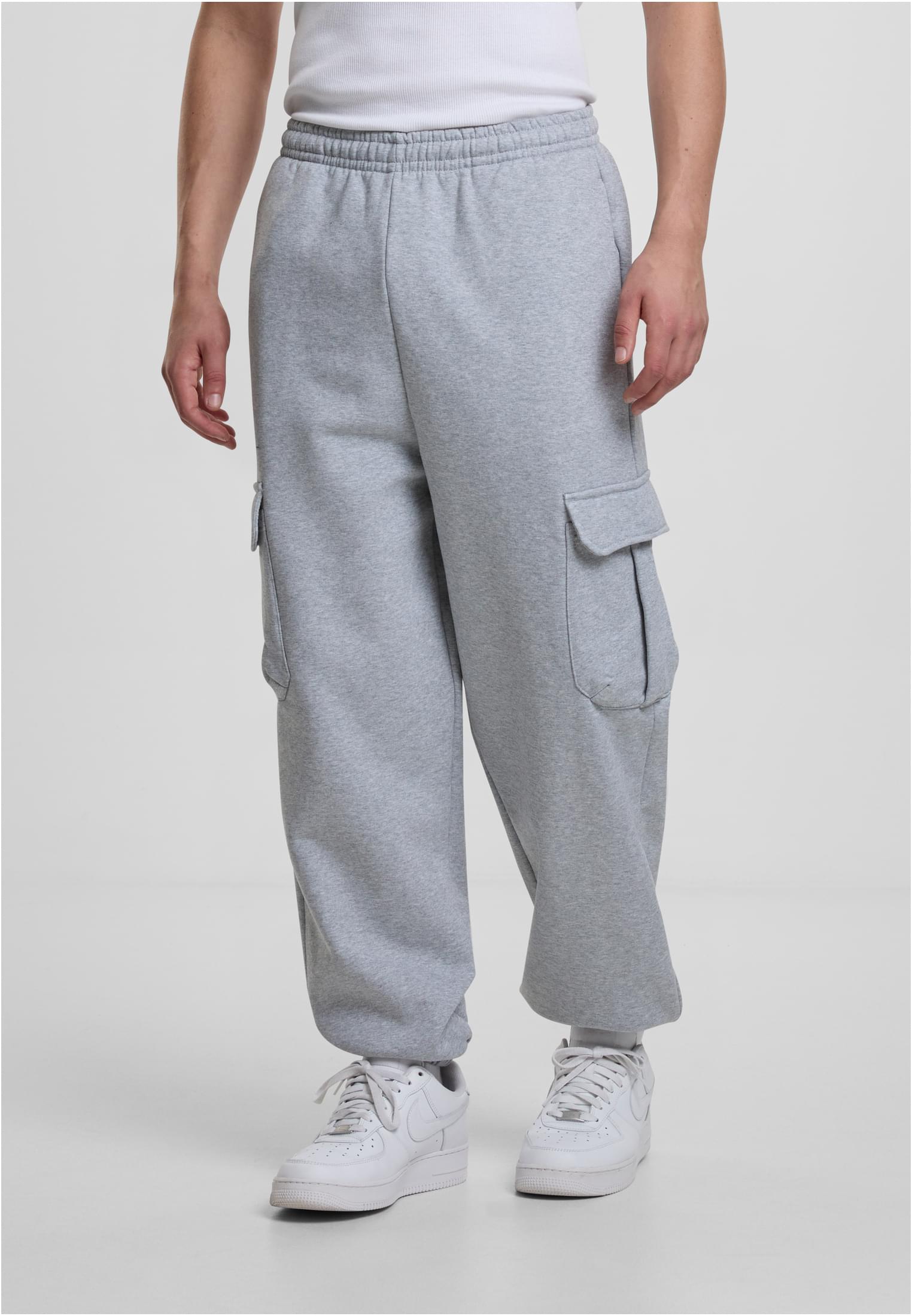 90s Cargo Sweatpants heathergrey | heathergrey