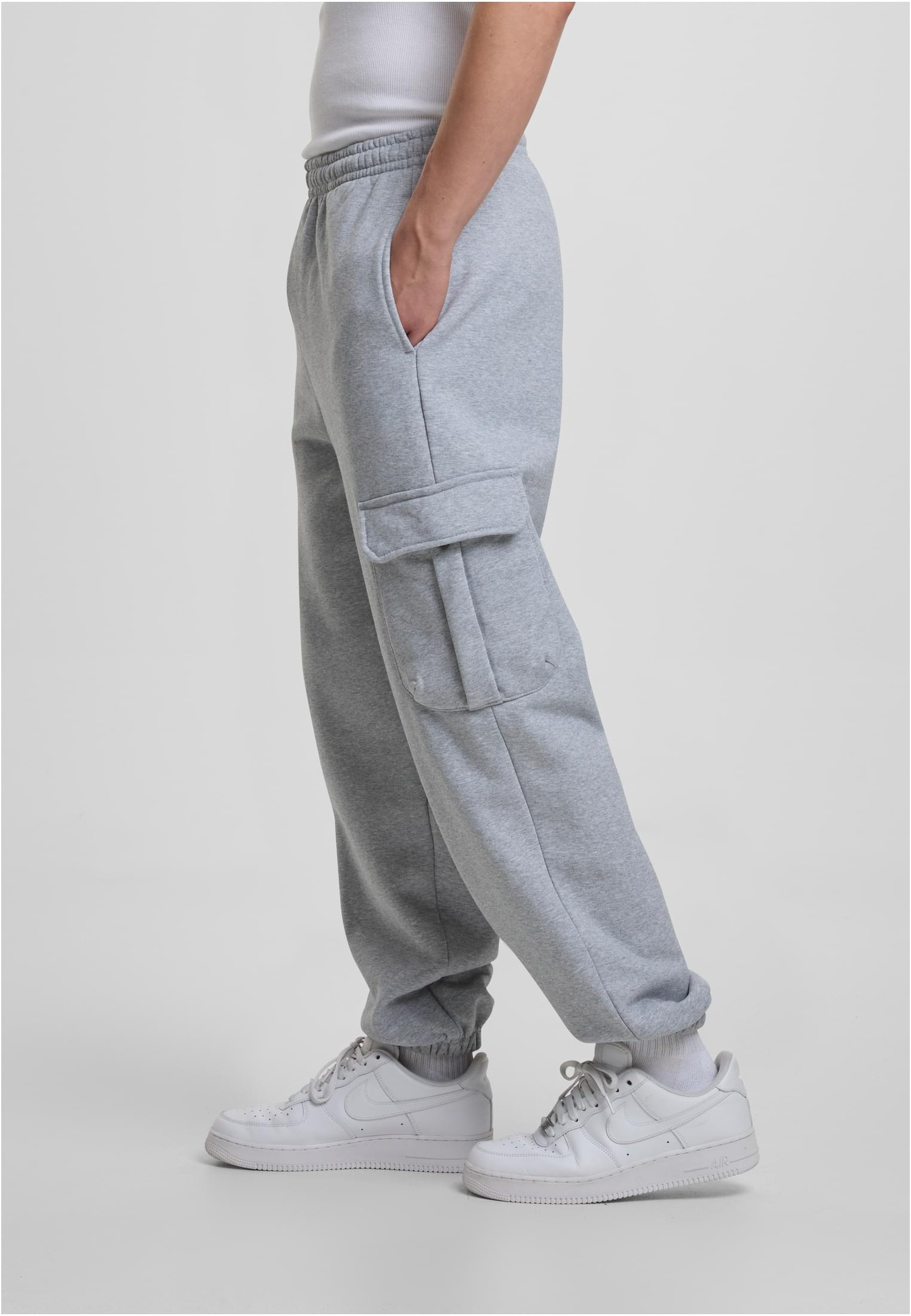 90s Cargo Sweatpants heathergrey | heathergrey