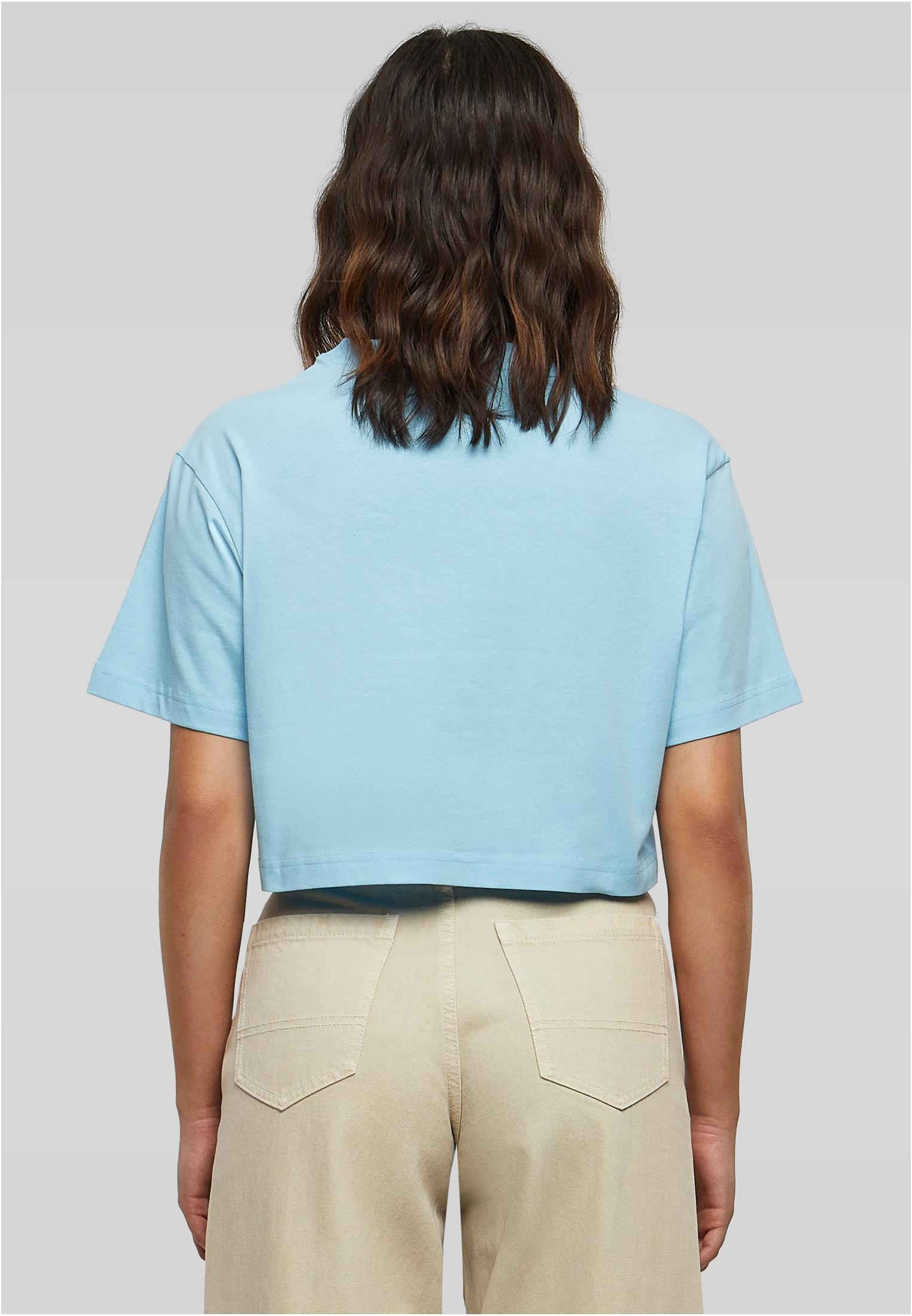 Ladies Short Oversized Tee balticblue | balticblue