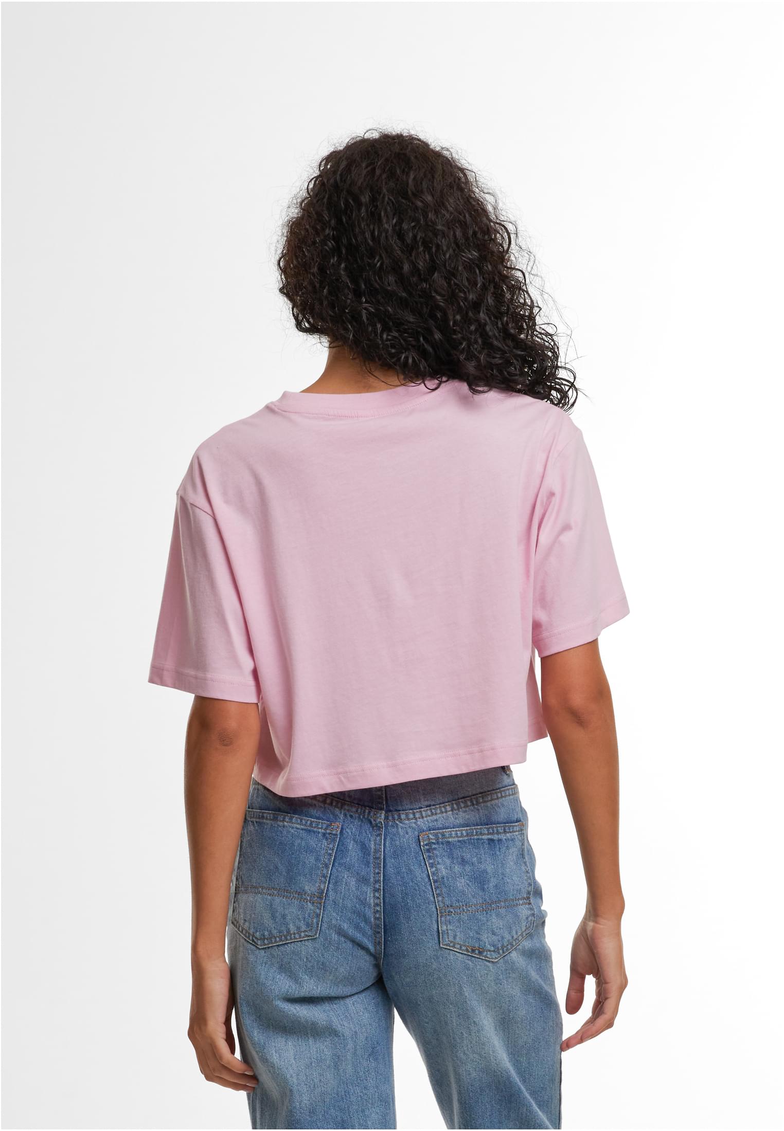 Ladies Short Oversized Tee softpink | softpink