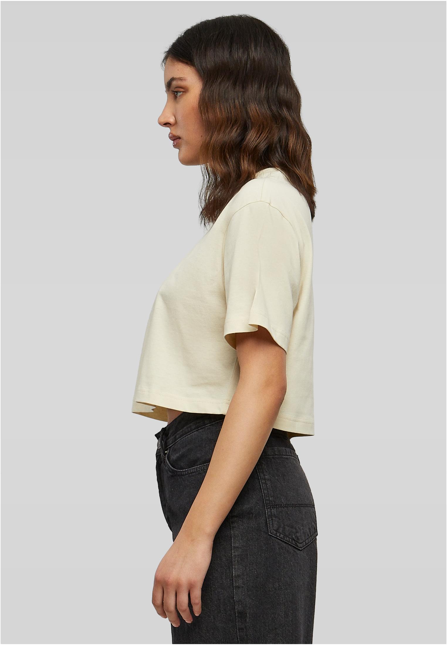 Ladies Short Oversized Tee sand | sand