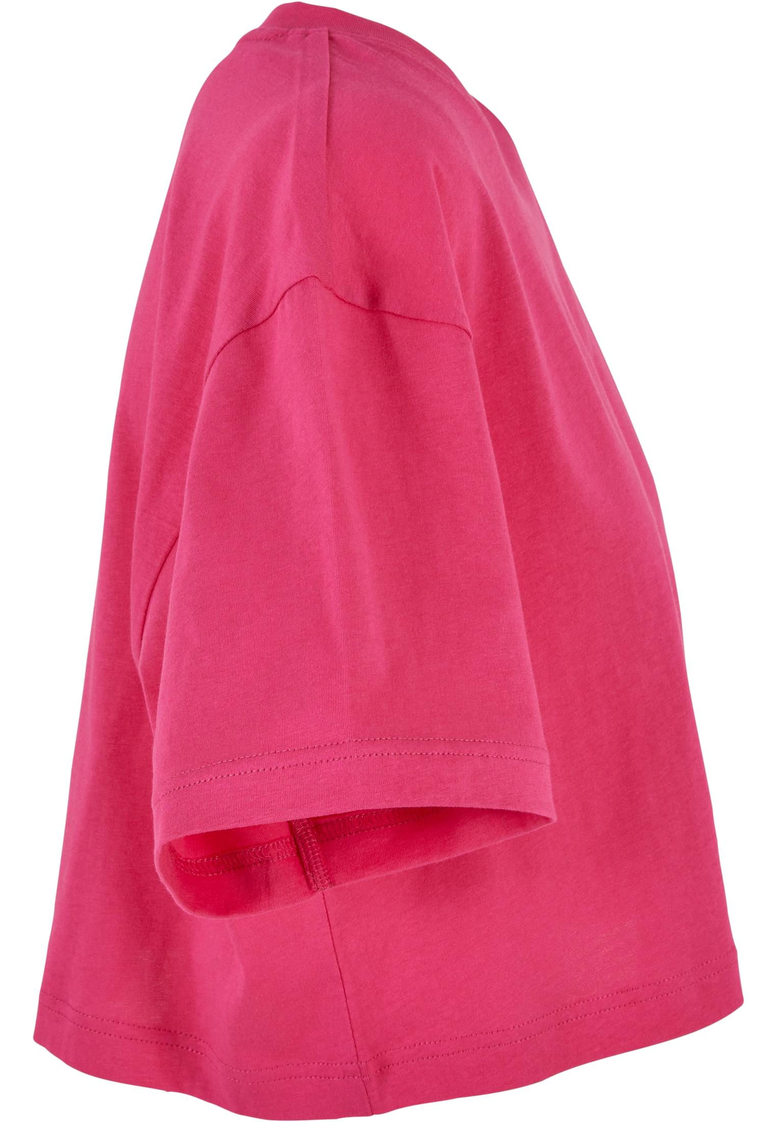 Ladies Short Oversized Tee hibiskuspink | hibiskuspink