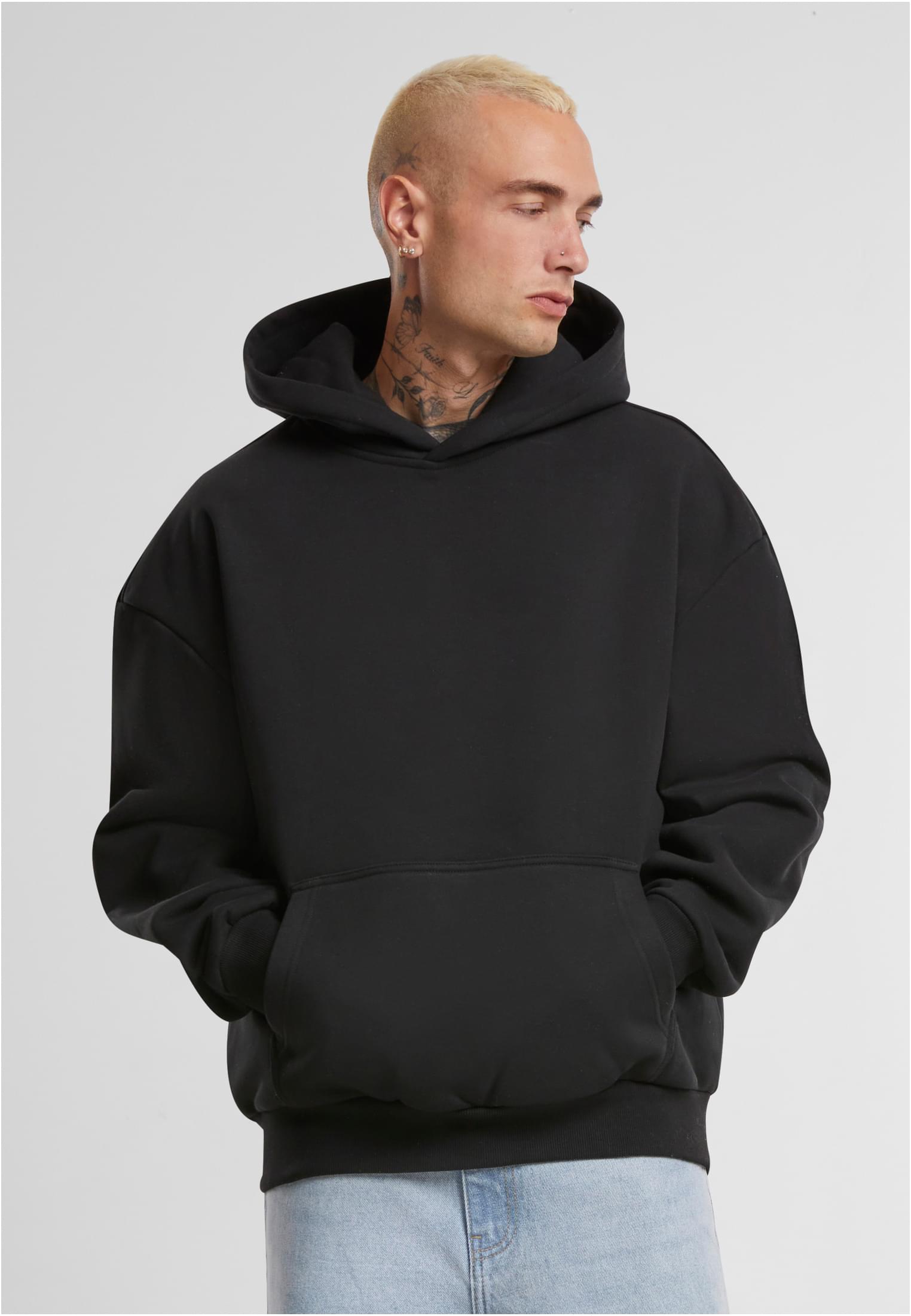 Ultra Heavy Oversized Hoody black | black