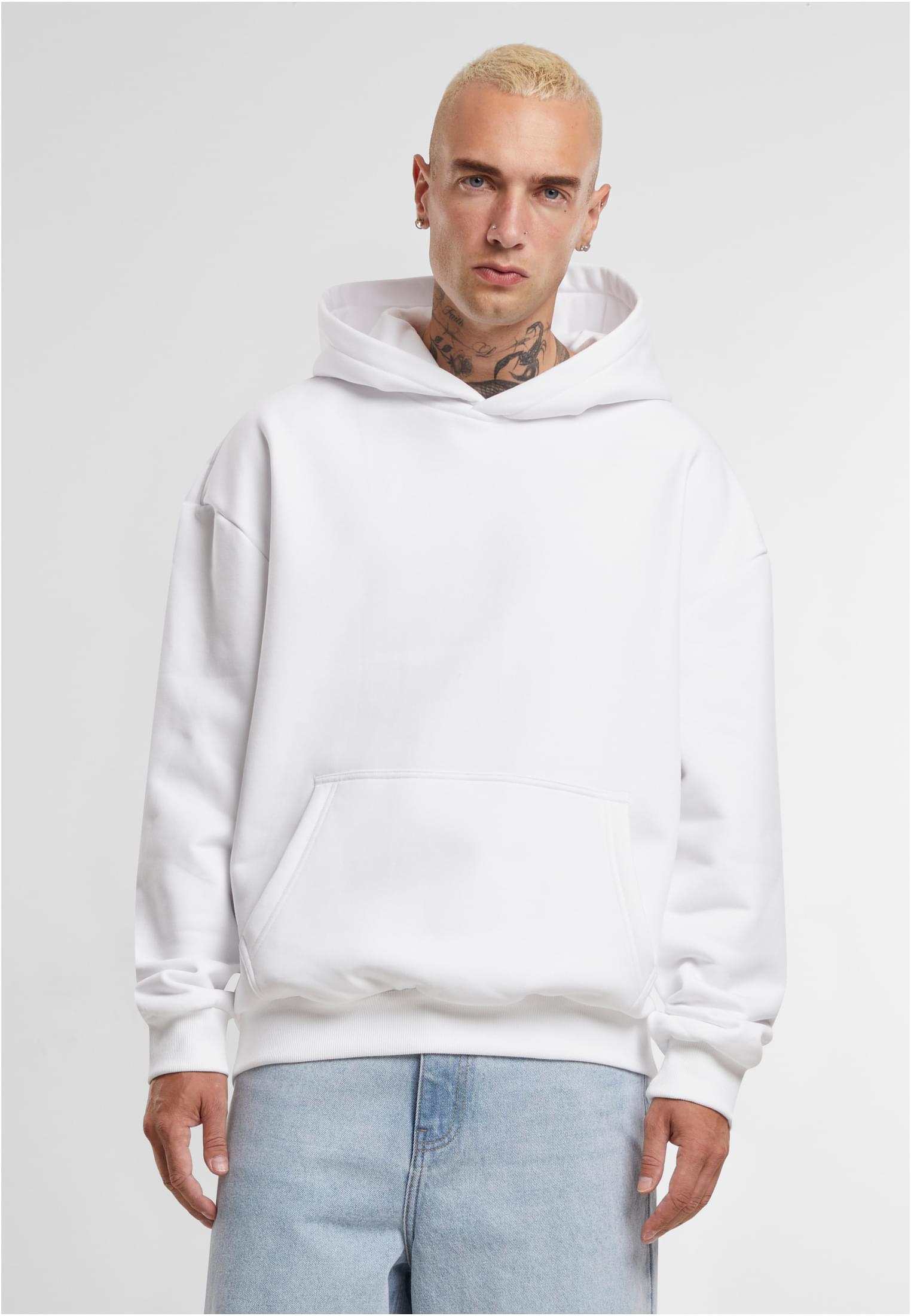 Ultra Heavy Oversized Hoody white | white
