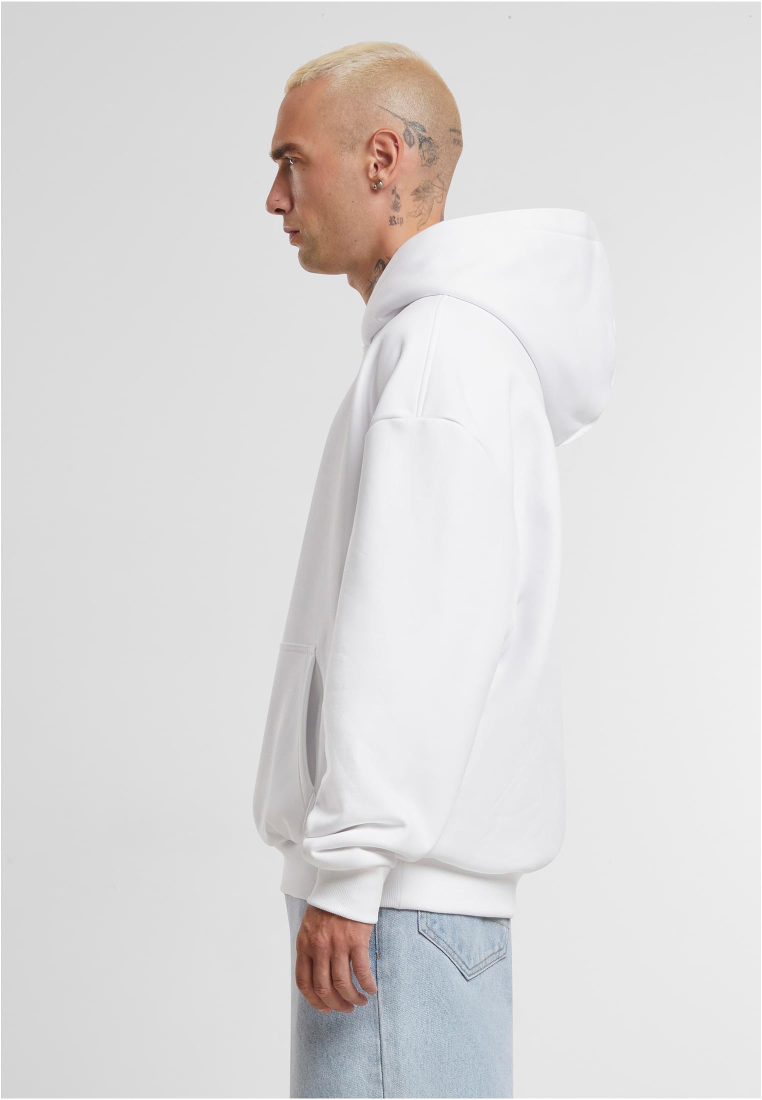 Ultra Heavy Oversized Hoody white | white