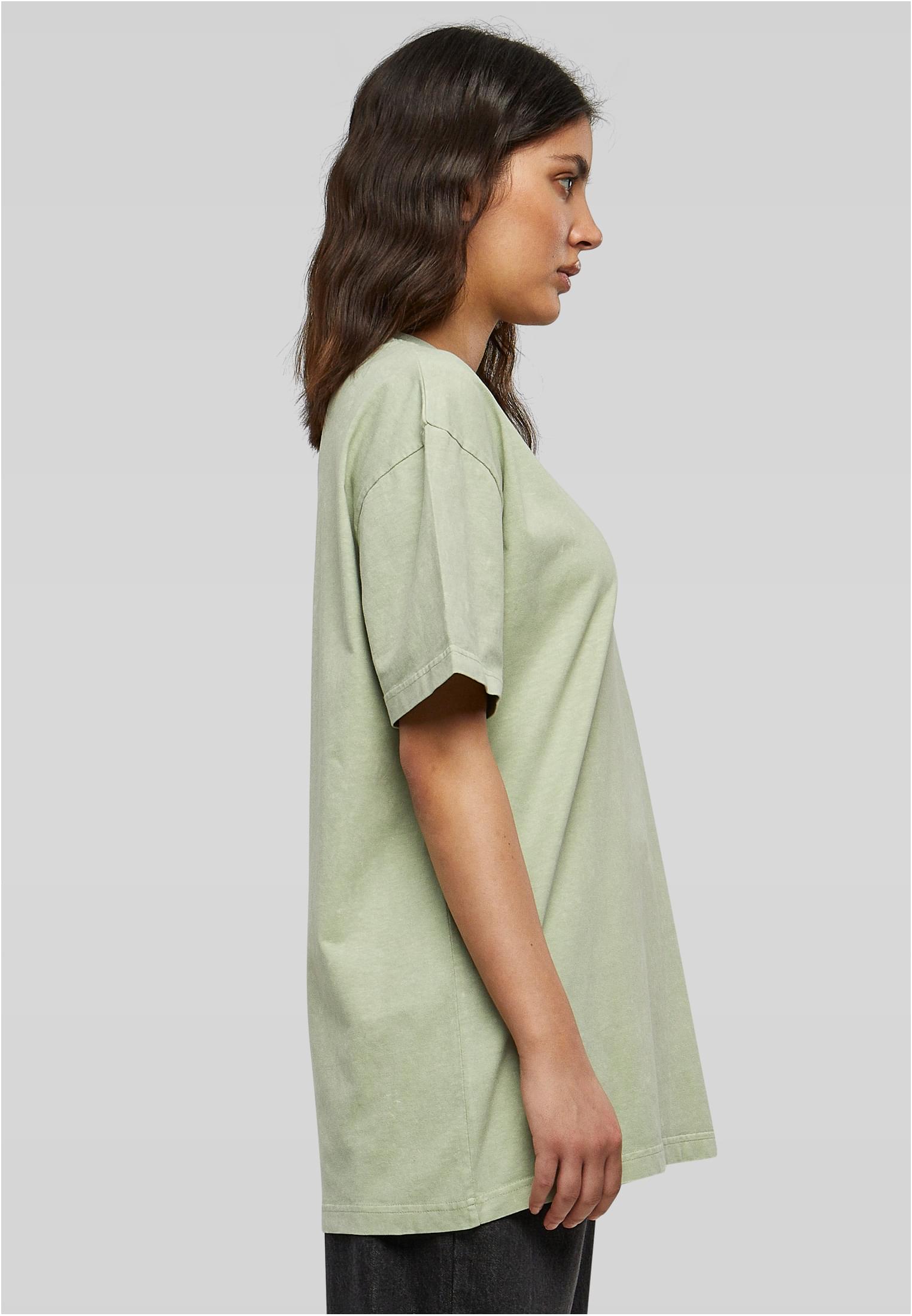Ladies Oversized Acid Wash Tee softsalvia | softsalvia