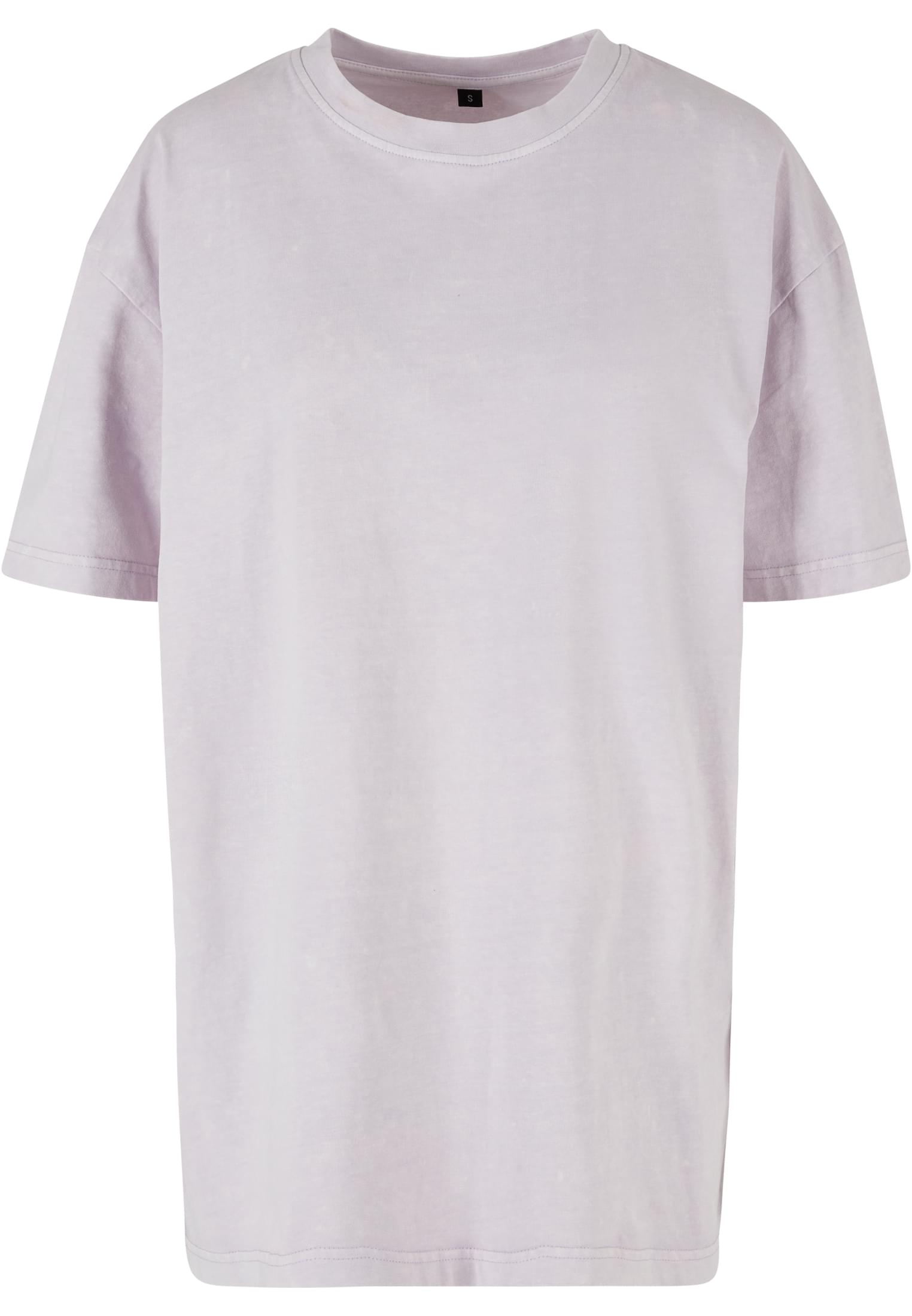 Ladies Oversized Acid Wash Tee softlilac | softlilac