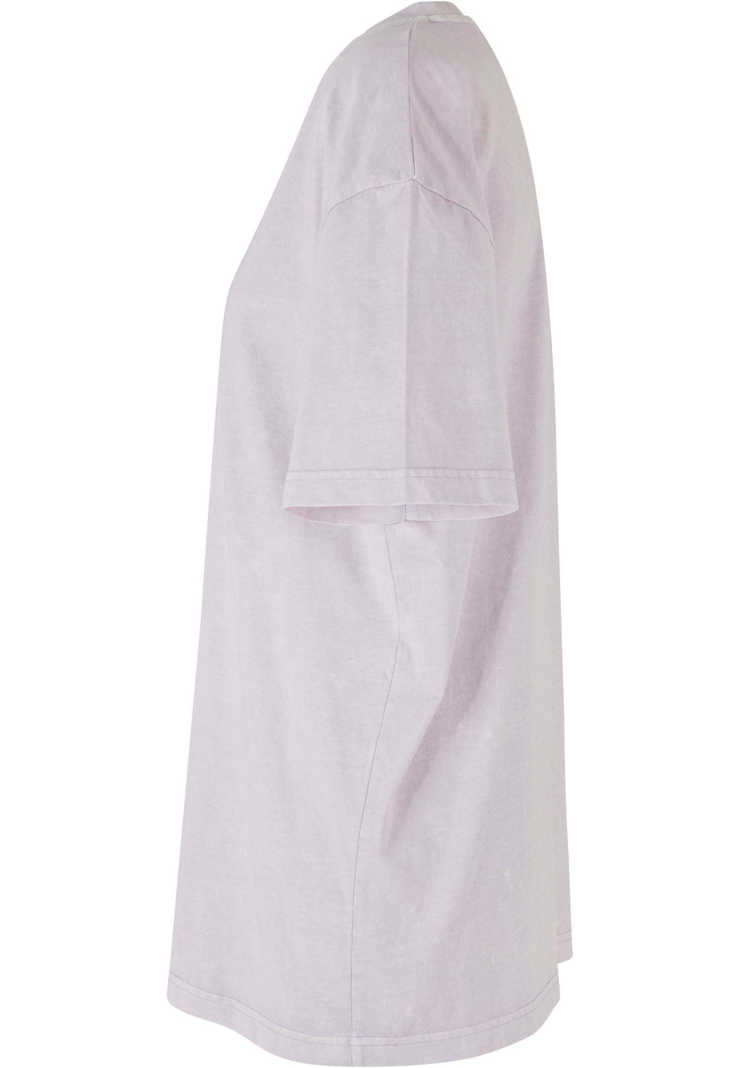 Ladies Oversized Acid Wash Tee softlilac | softlilac