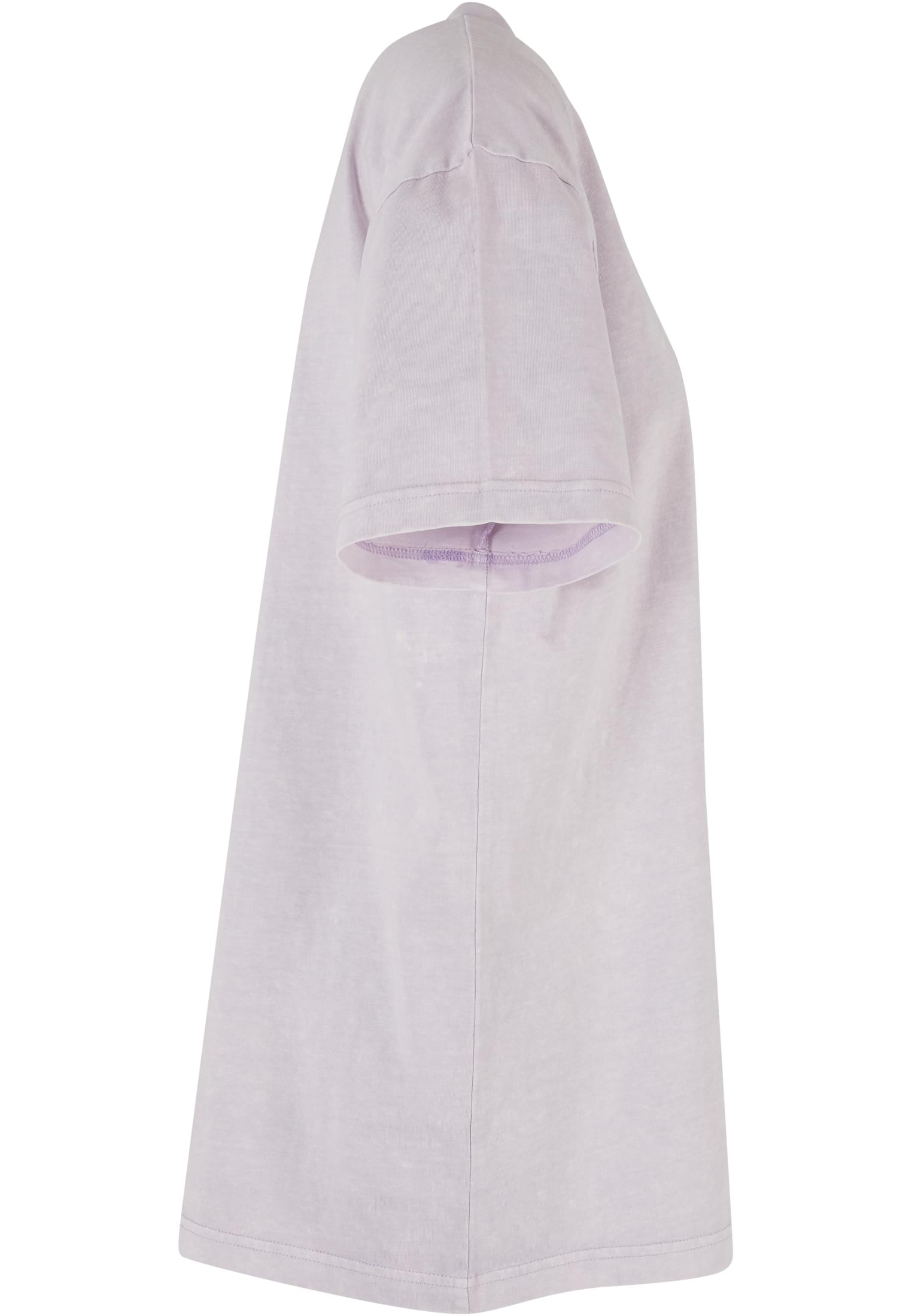 Ladies Oversized Acid Wash Tee softlilac | softlilac