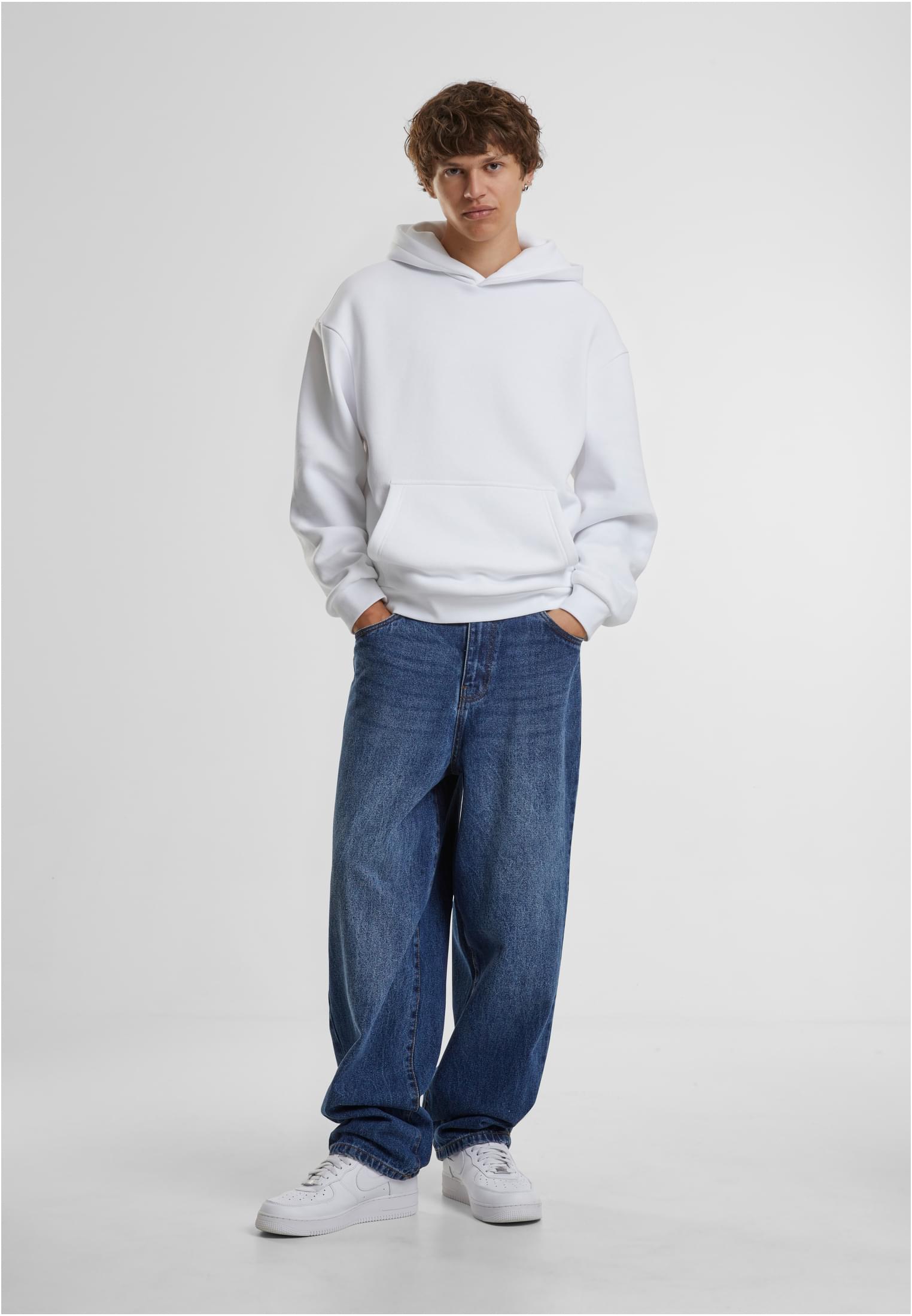 Fluffy Hoody white | white