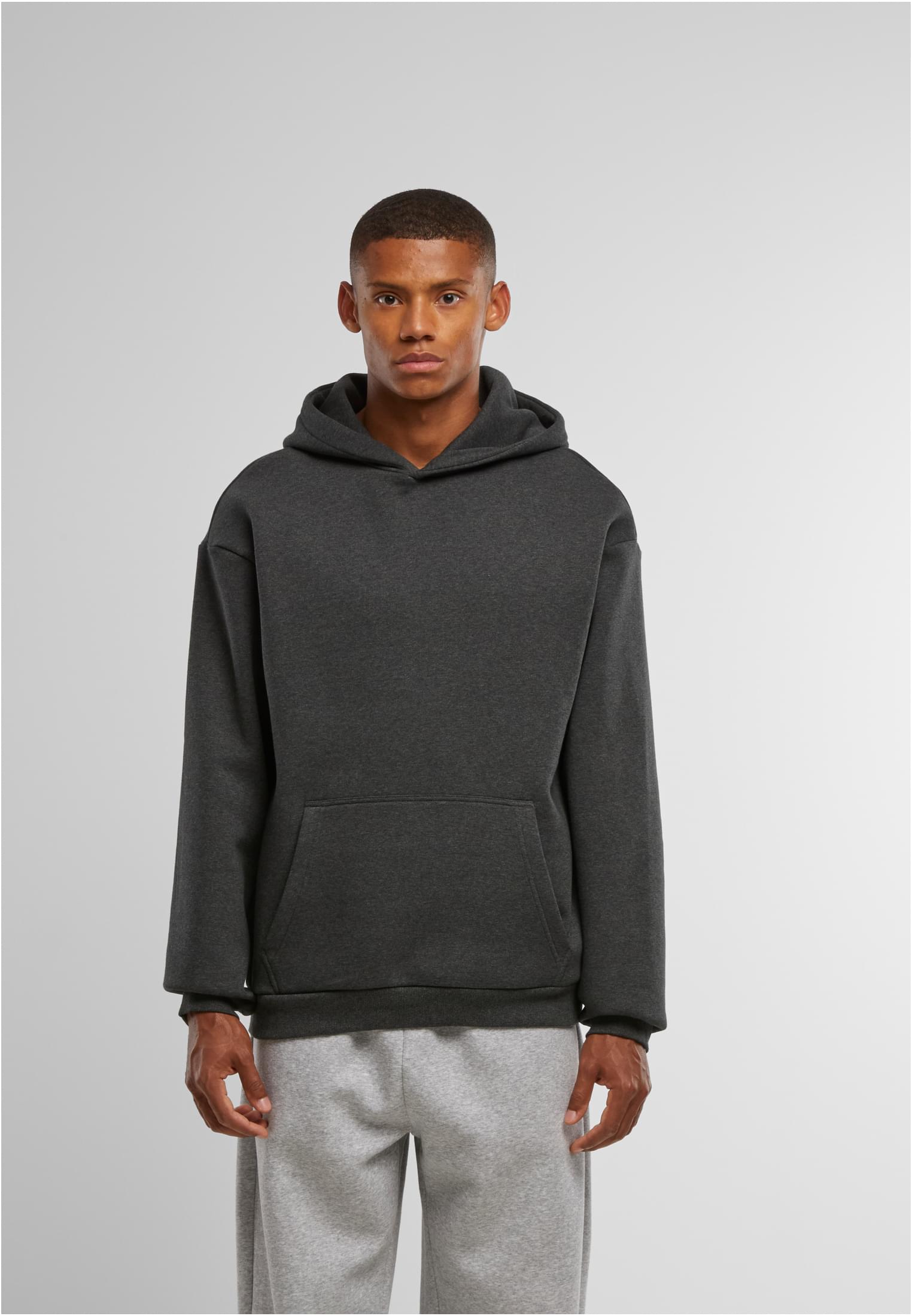 Fluffy Hoody charcoal | charcoal
