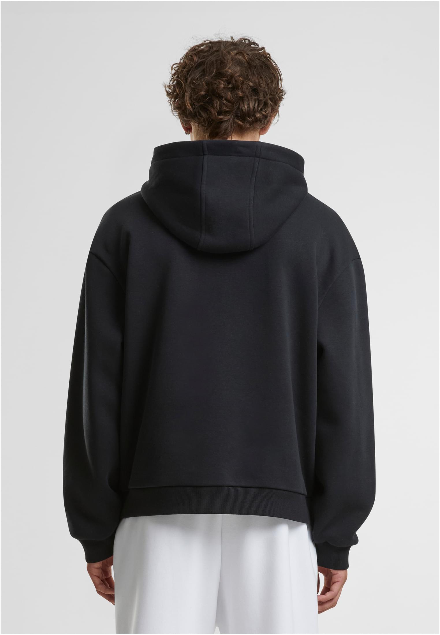 Fluffy Hoody black | black