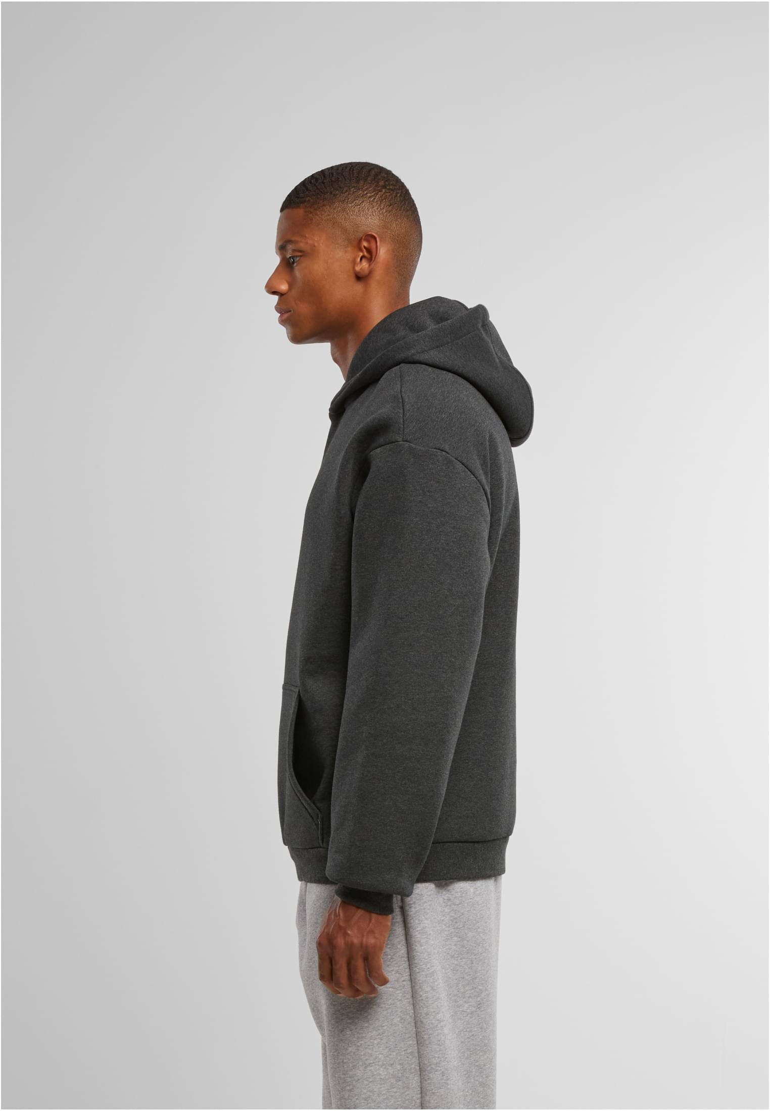 Fluffy Hoody charcoal | charcoal
