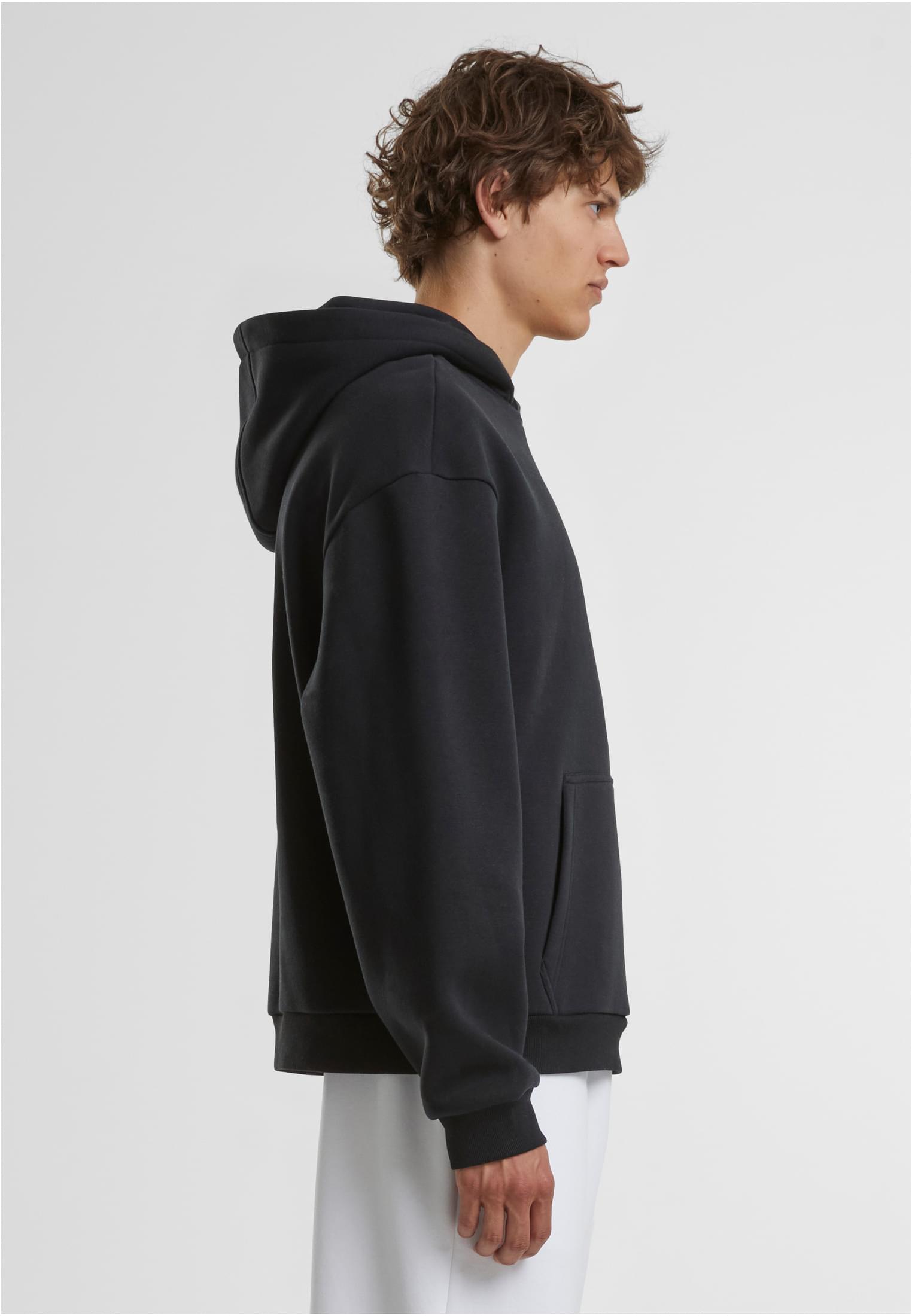Fluffy Hoody black | black