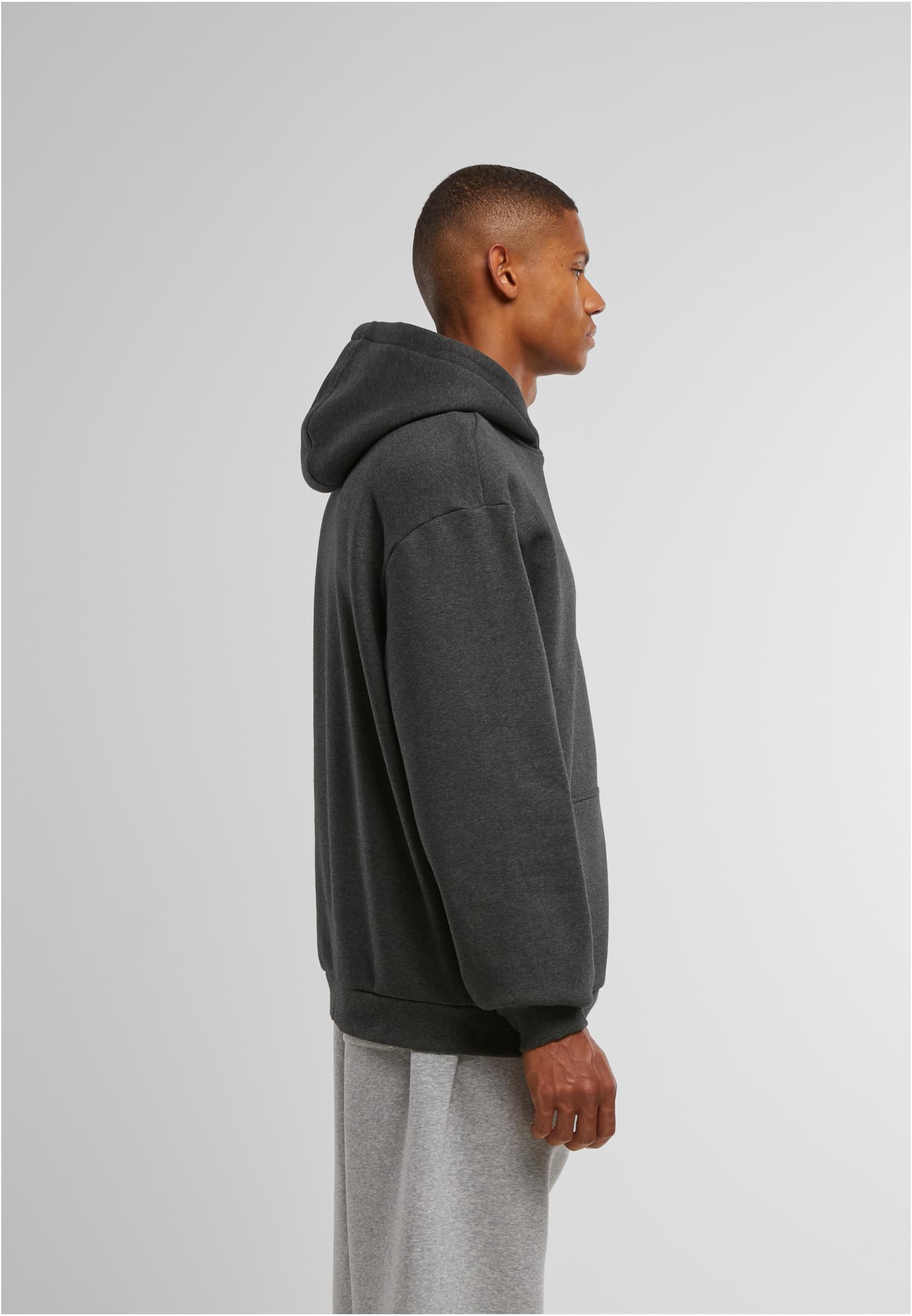 Fluffy Hoody charcoal | charcoal