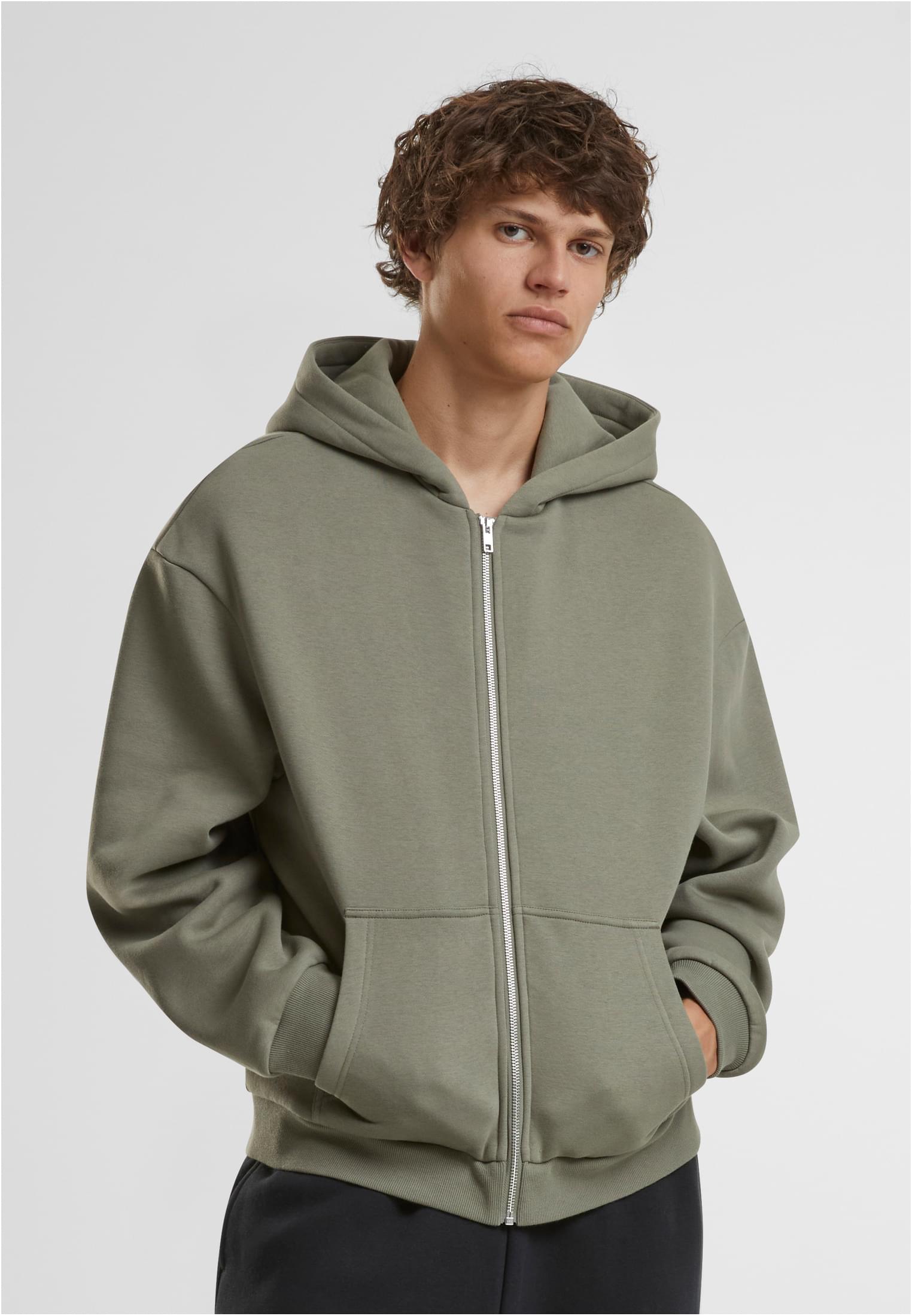 Fluffy Zip Hoody paleolive | paleolive