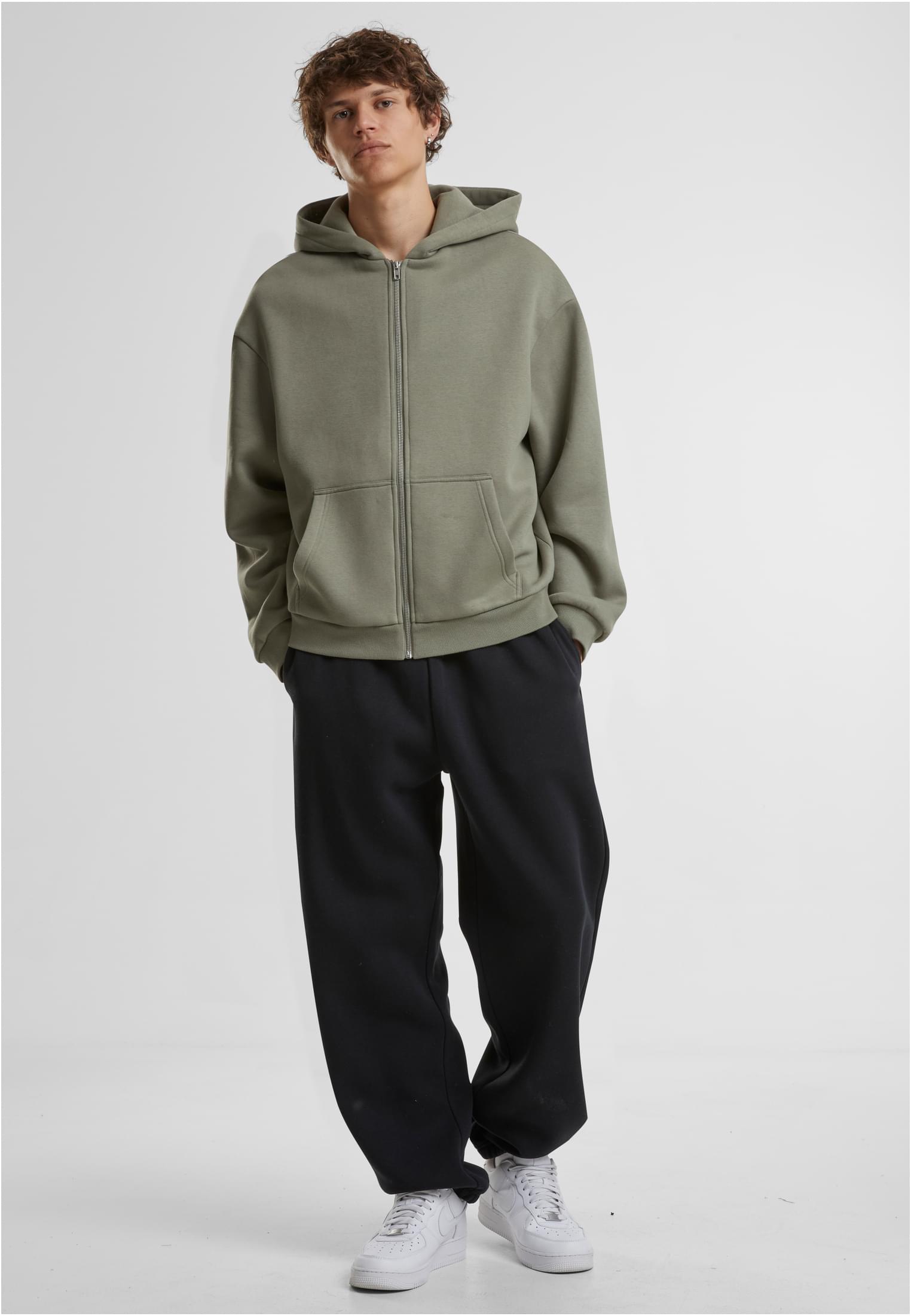 Fluffy Zip Hoody paleolive | paleolive