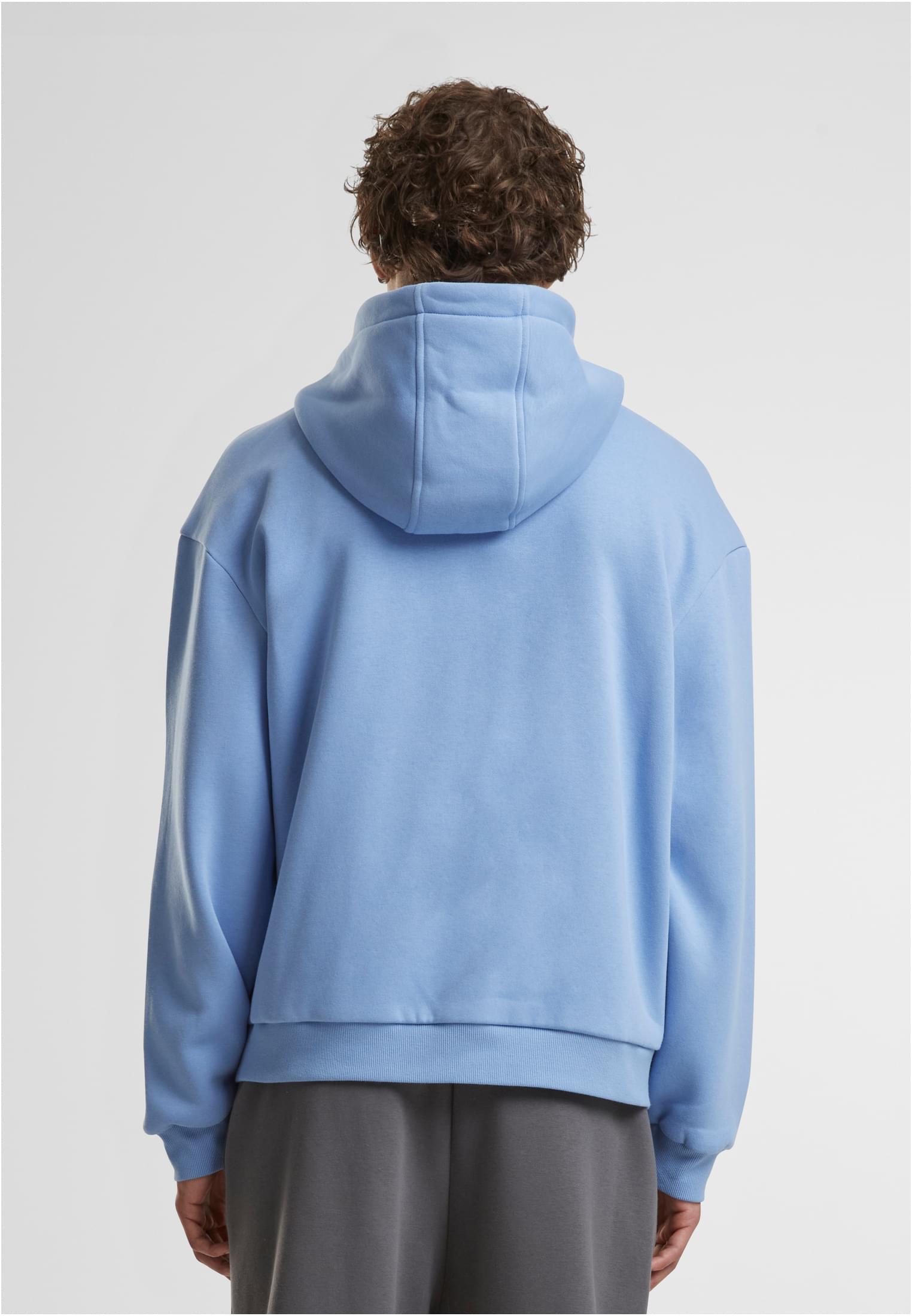 Fluffy Zip Hoody powderblue | powderblue