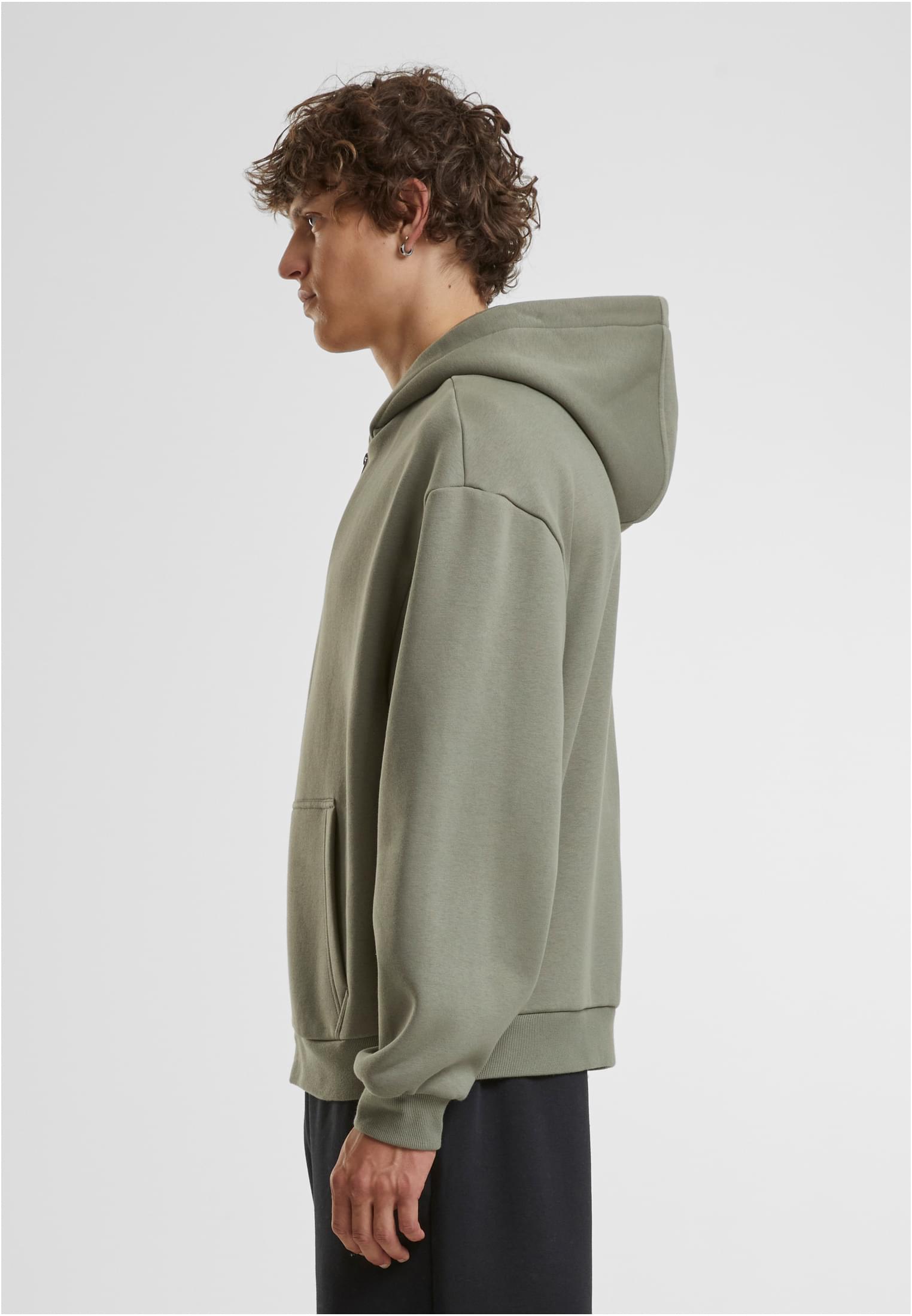 Fluffy Zip Hoody paleolive | paleolive