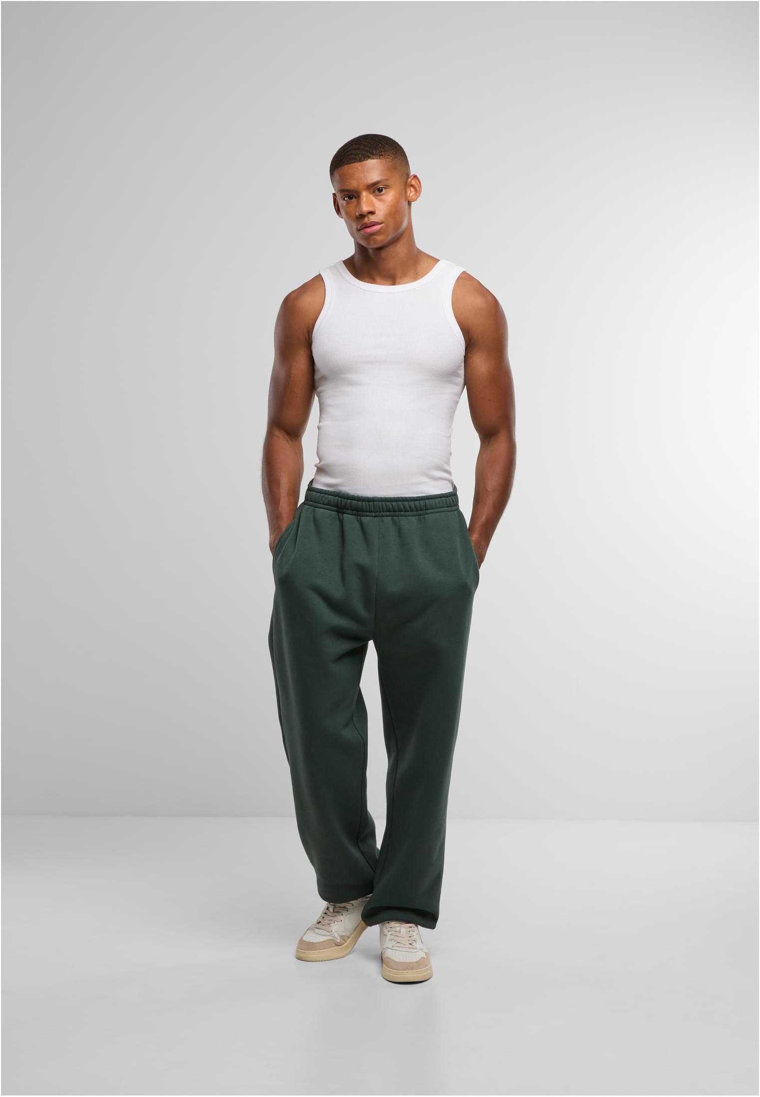 Fluffy Sweatpants bottlegreen | bottlegreen