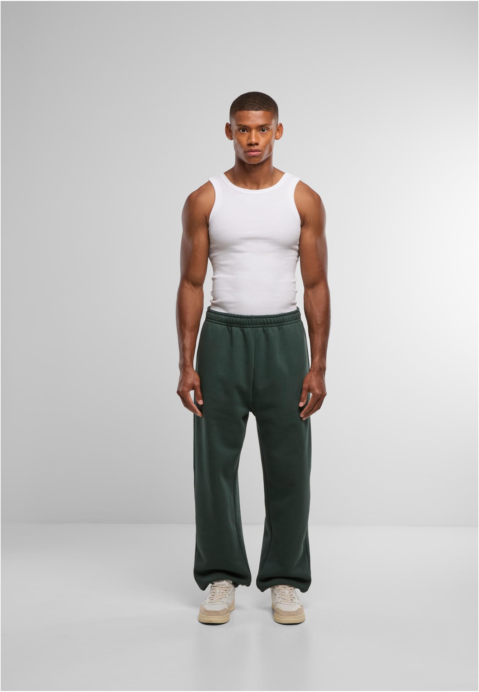Fluffy Sweatpants bottlegreen | bottlegreen
