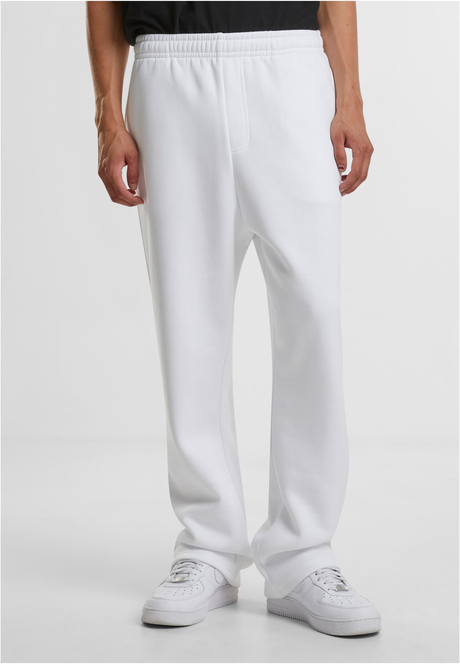 Fluffy Trackpants white | white