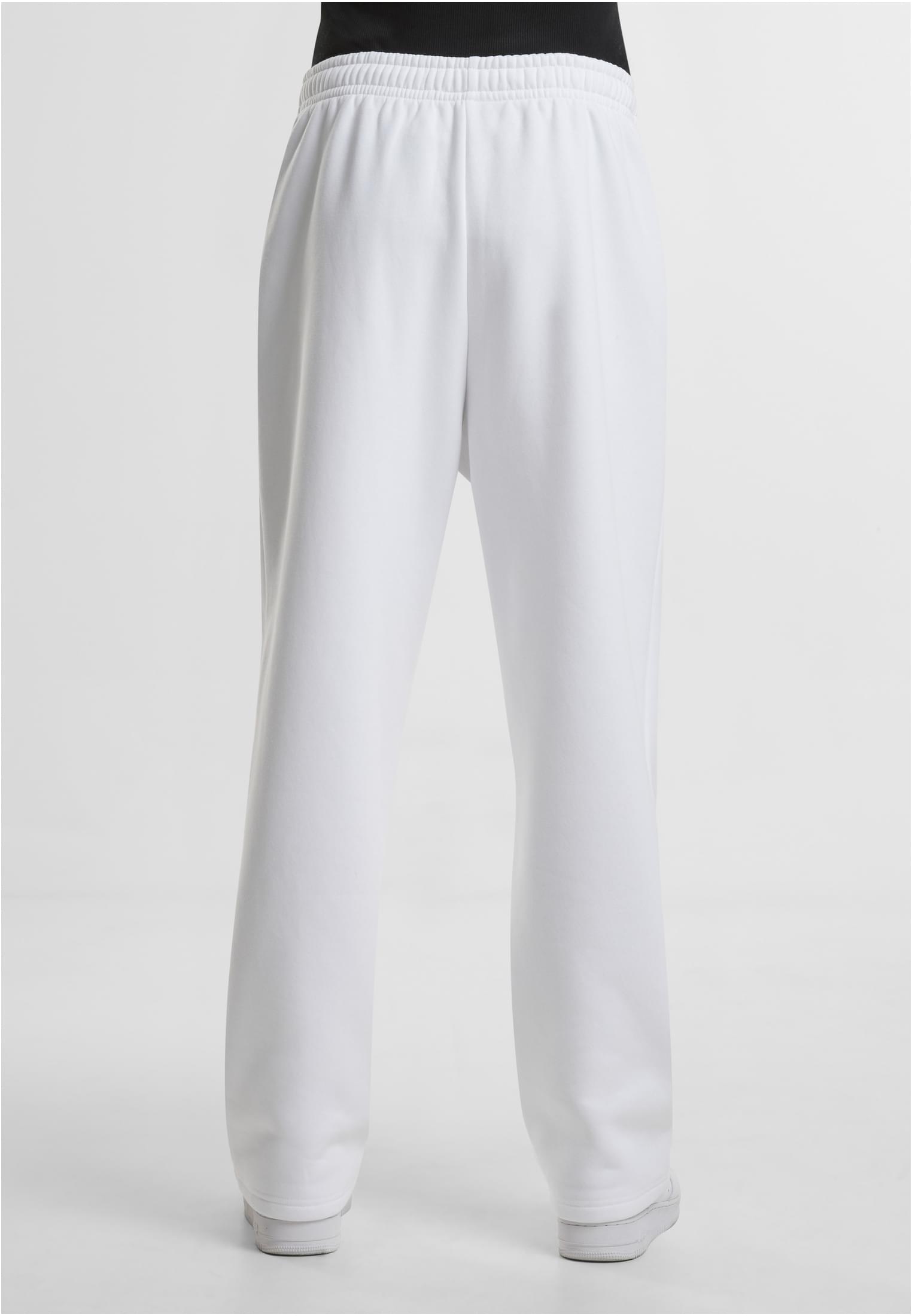 Fluffy Trackpants white | white