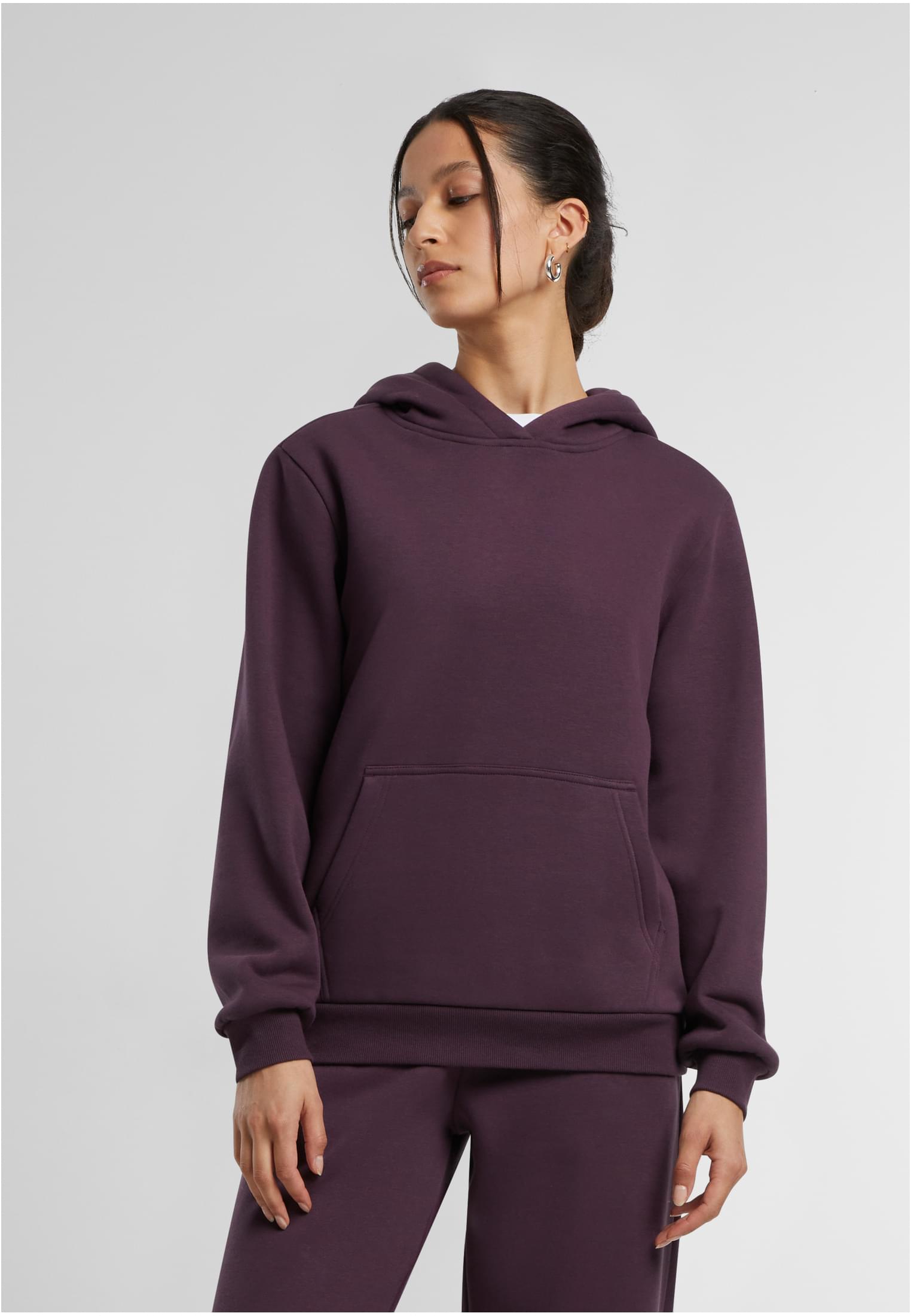 Ladies Fluffy Hoody plumpurple | plumpurple