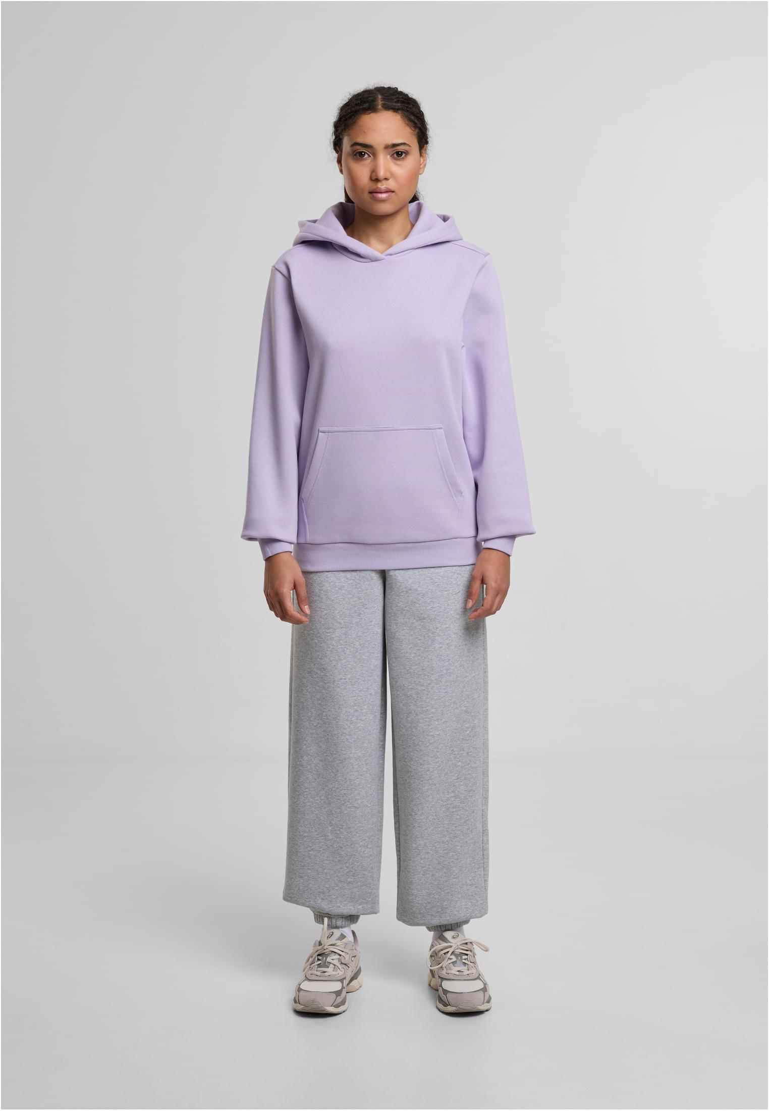Ladies Fluffy Hoody lilac | lilac
