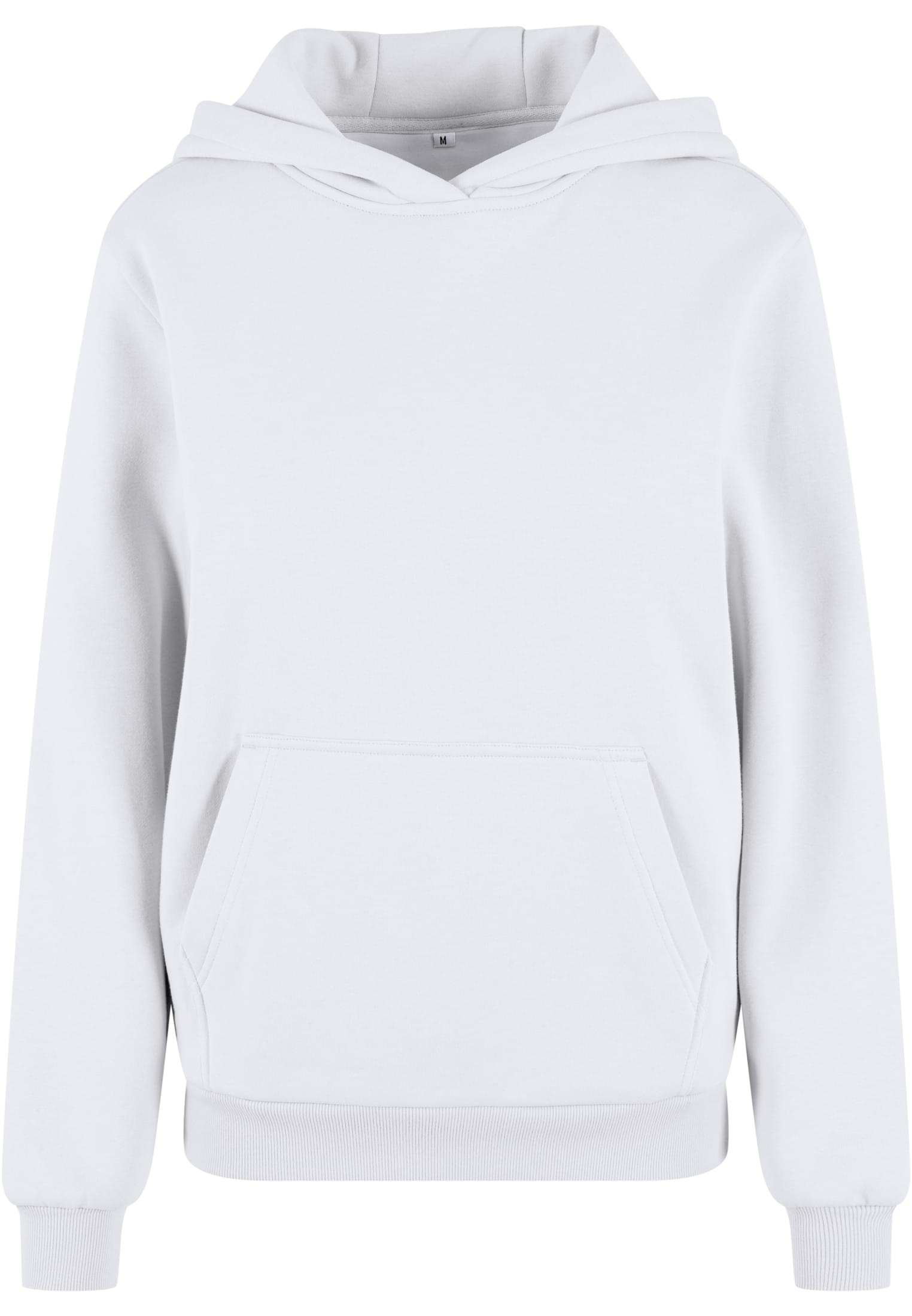 Ladies Fluffy Hoody white | white