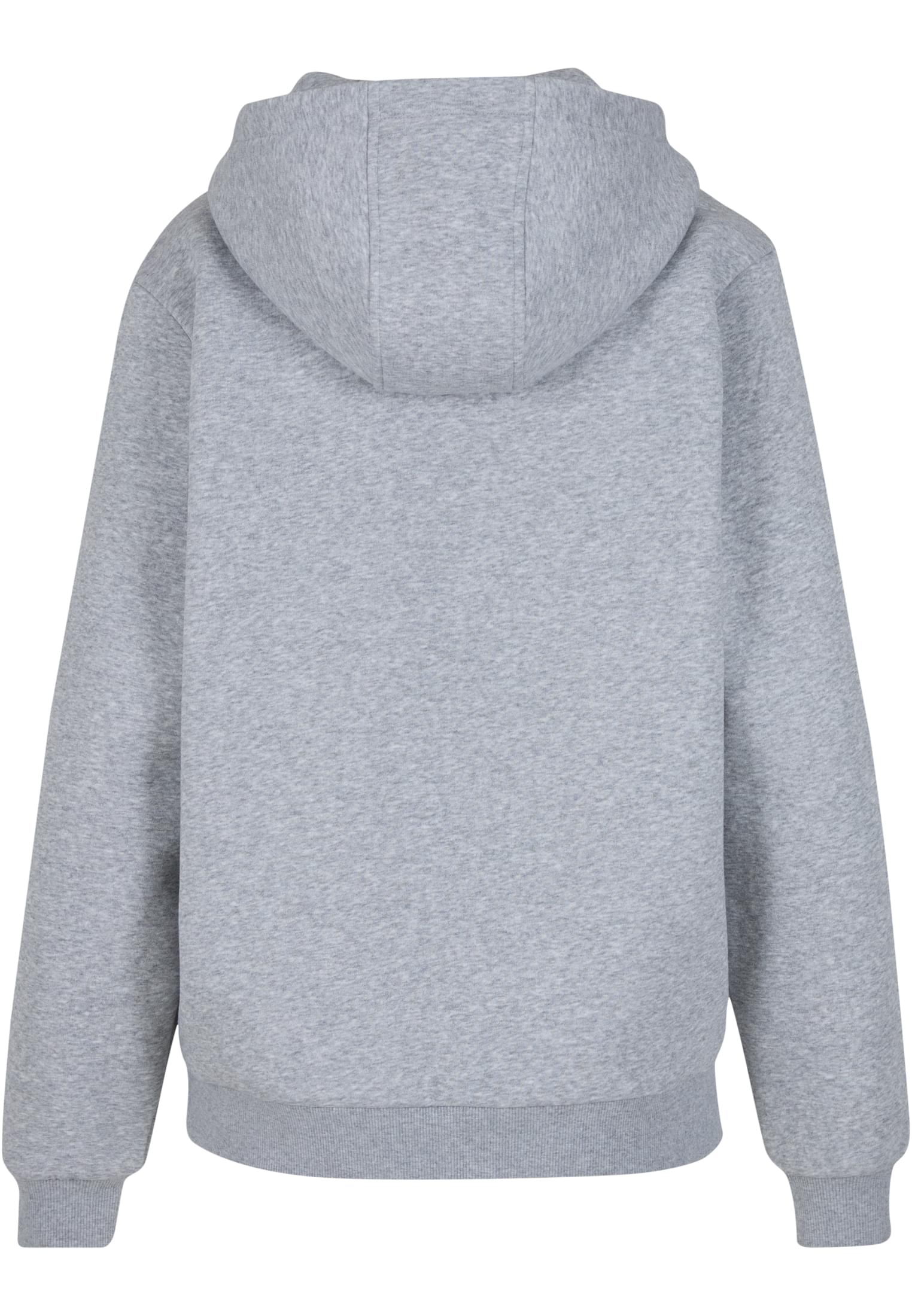 Ladies Fluffy Hoody heathergrey | heathergrey