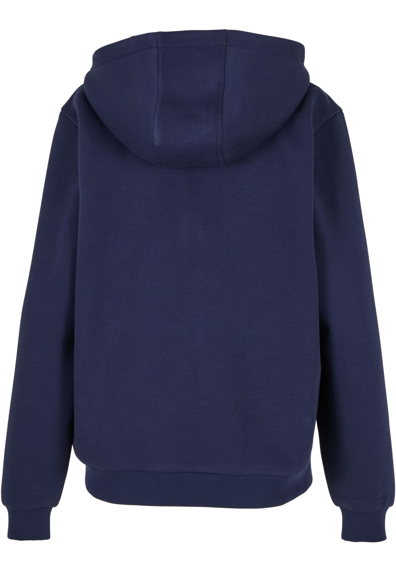 Ladies Fluffy Zip Hoody navy | navy