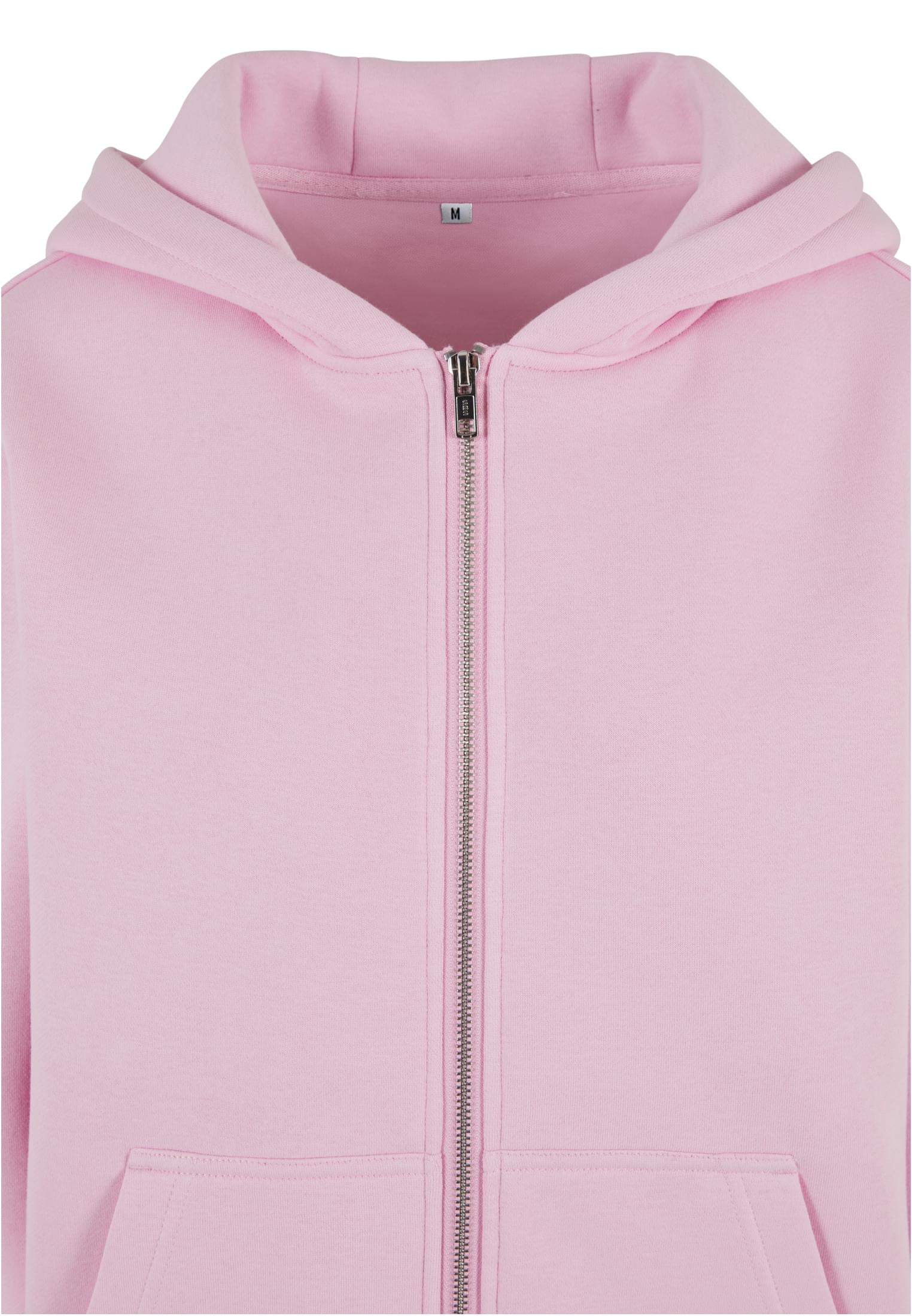 Ladies Fluffy Zip Hoody softpink | softpink