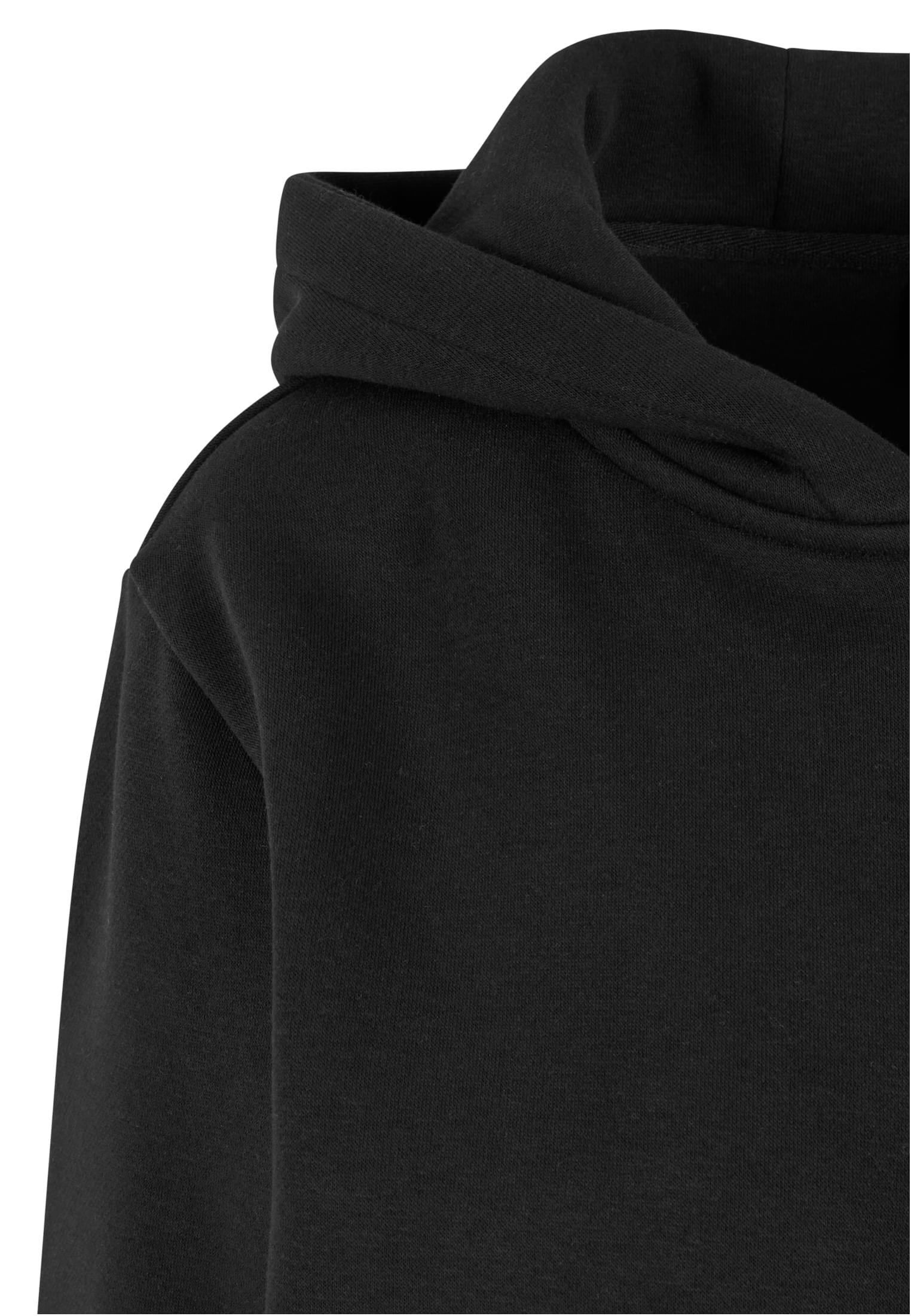 Ladies Fluffy Zip Hoody black | black