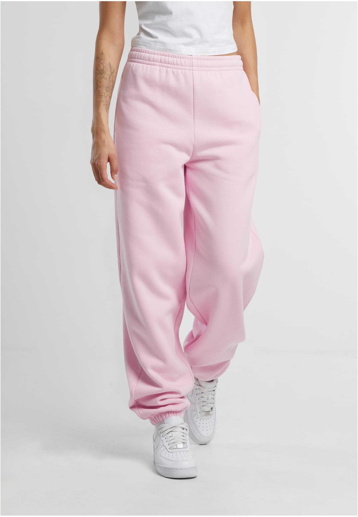 Ladies Fluffy Sweatpants softpink | softpink