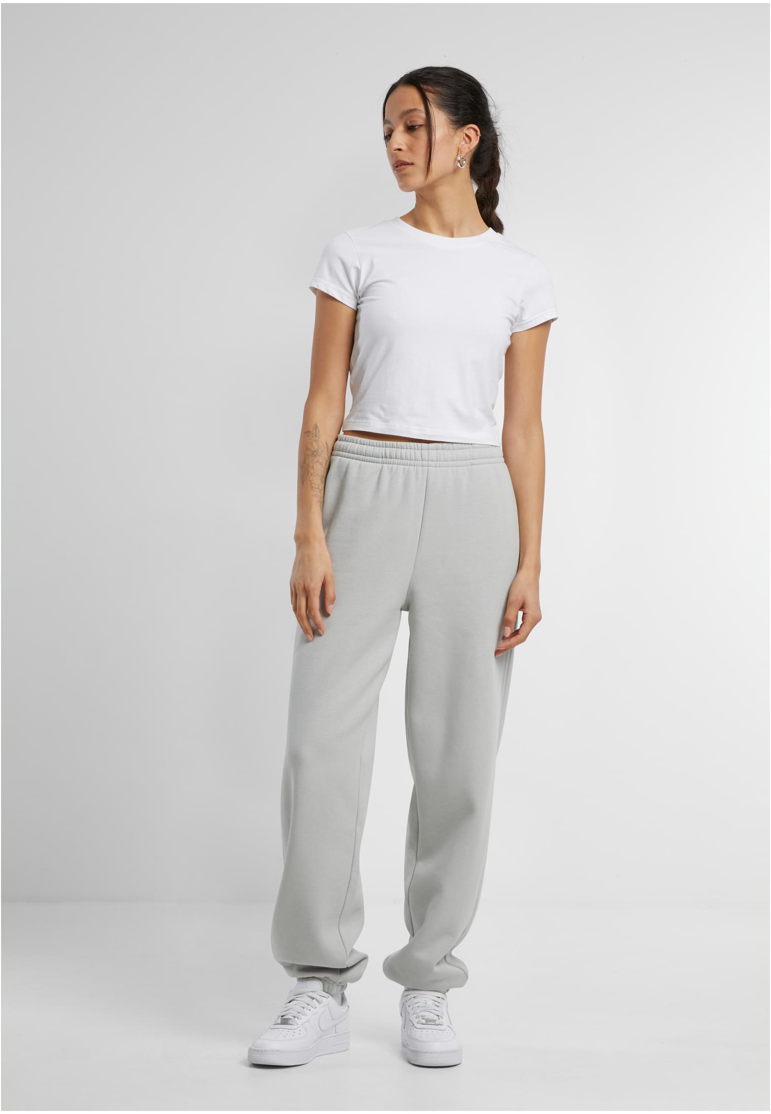 Ladies Fluffy Sweatpants lightasphalt | lightasphalt
