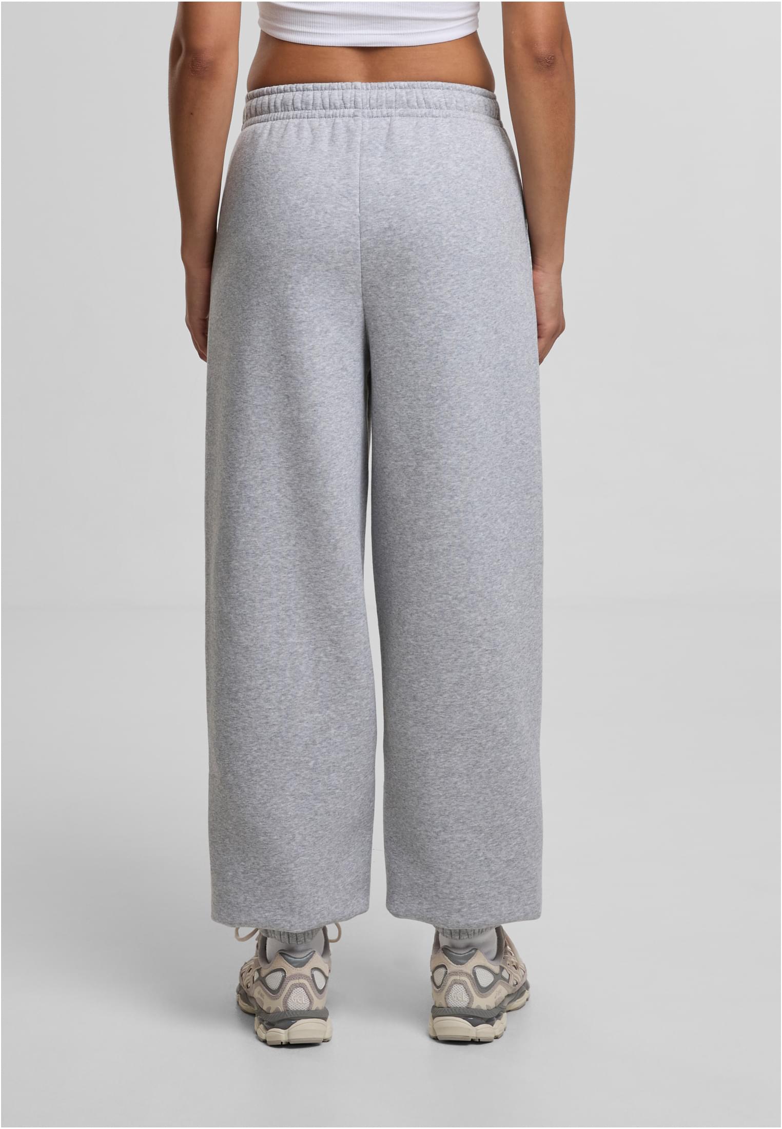 Ladies Fluffy Sweatpants heathergrey | heathergrey