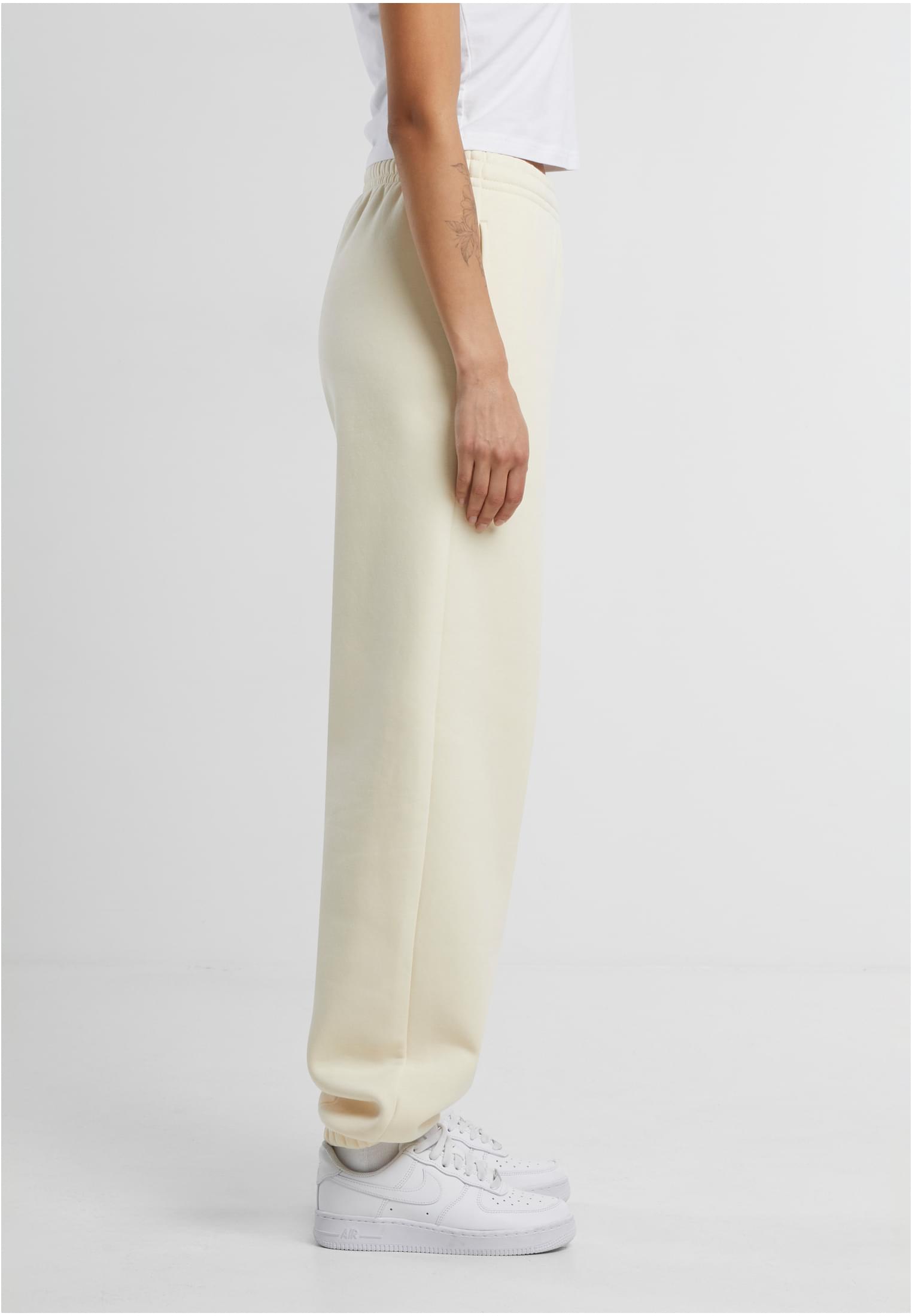Ladies Fluffy Sweatpants whitesand | whitesand