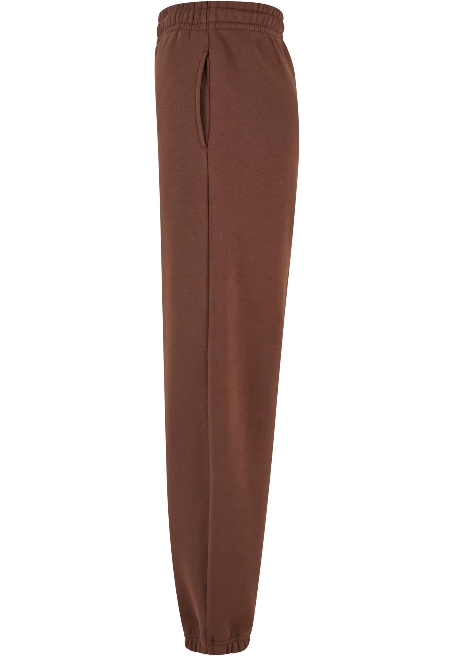 Ladies Fluffy Sweatpants chocolatebrown | chocolatebrown