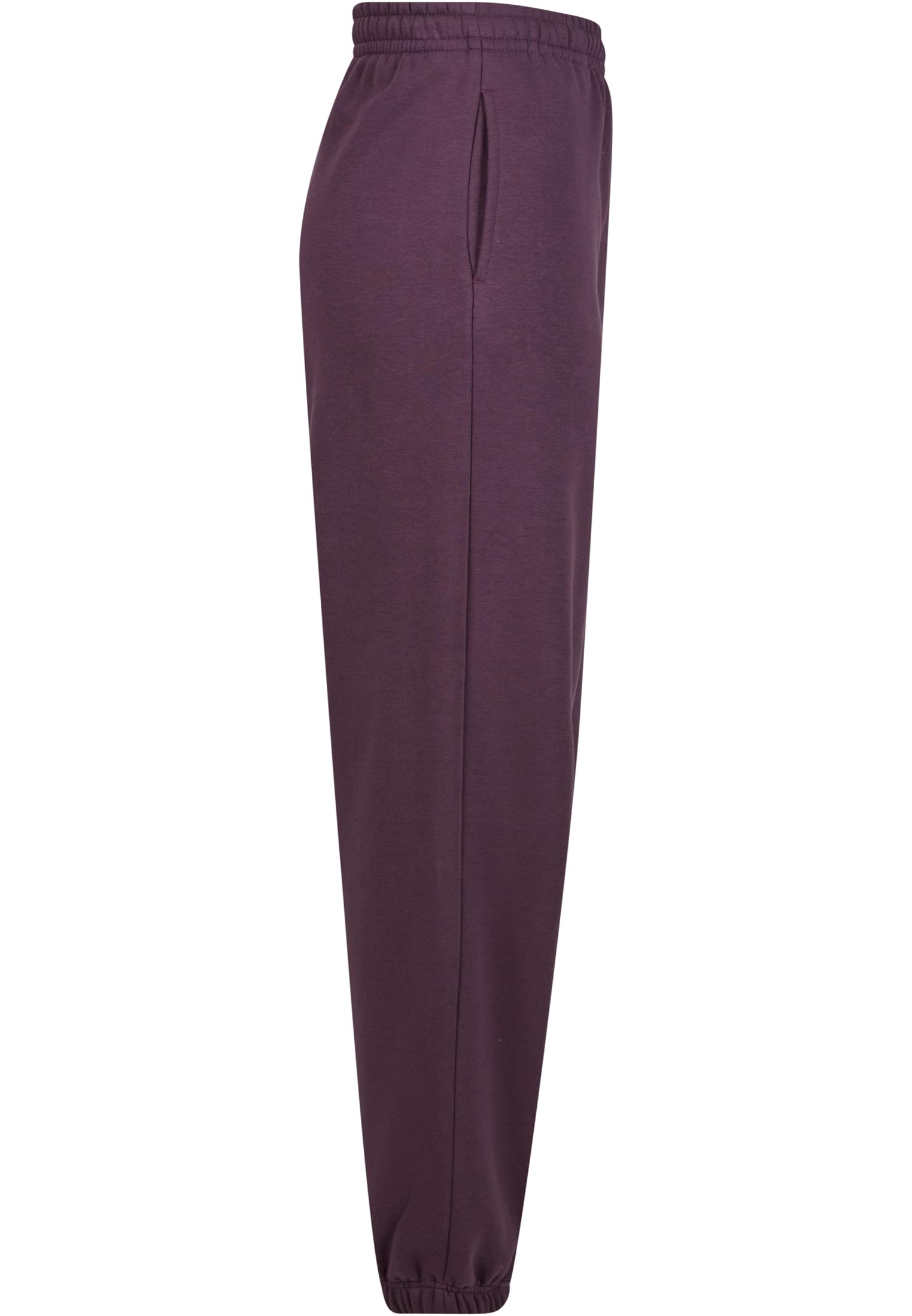 Ladies Fluffy Sweatpants plumpurple | plumpurple