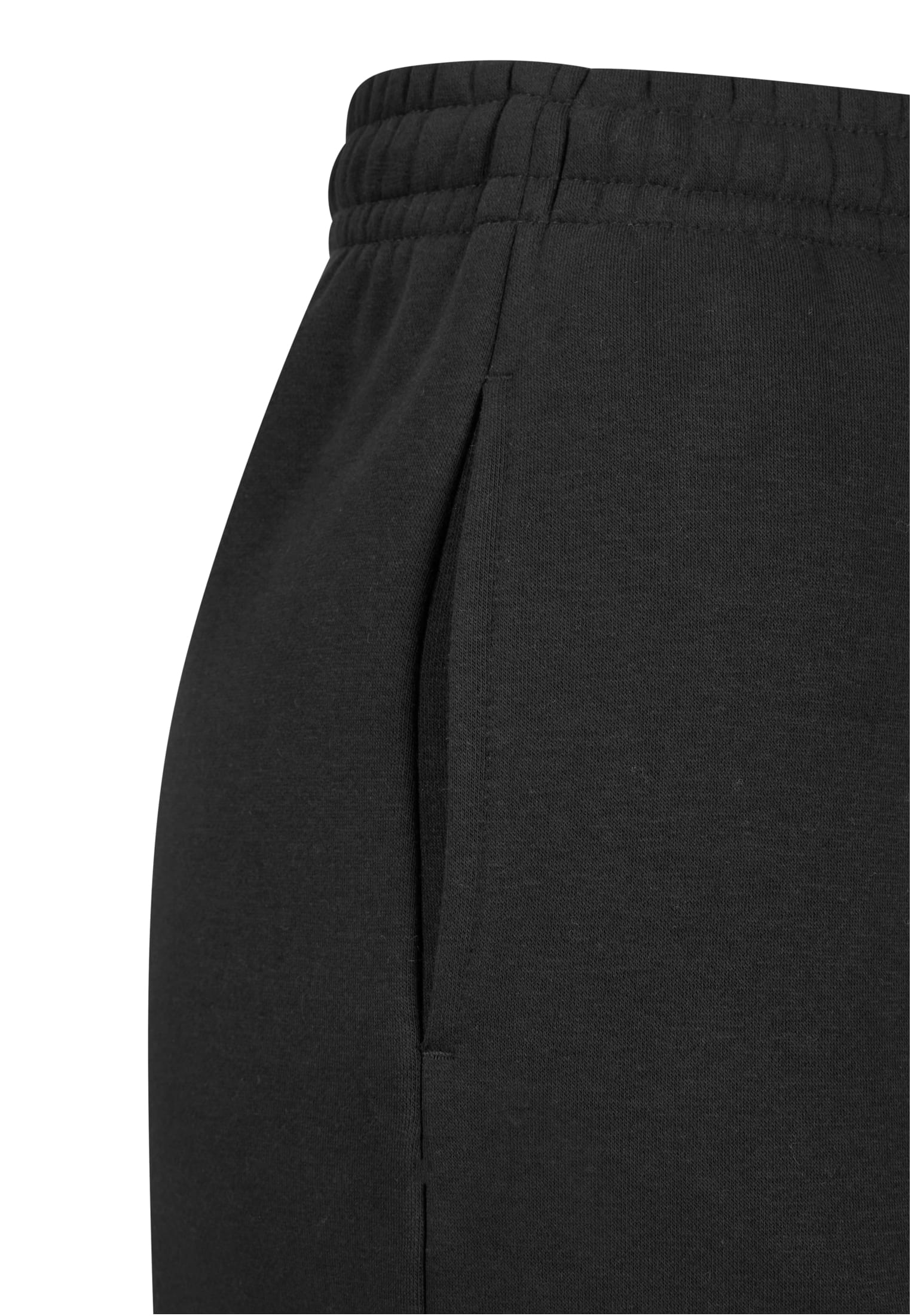 Ladies Fluffy Sweatpants black | black