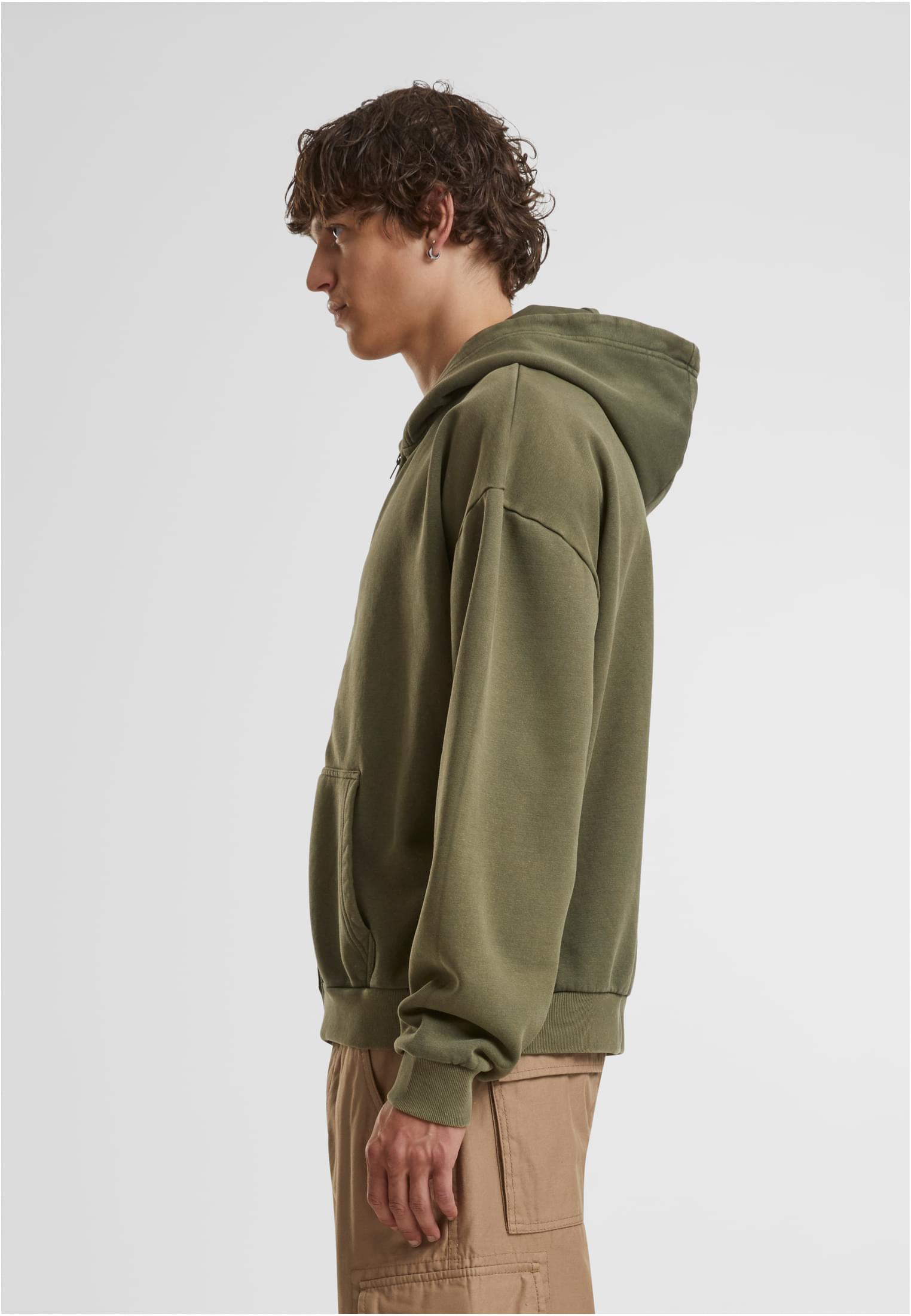 Vintage Heavy Zip Hoodie warmkhaki | warmkhaki