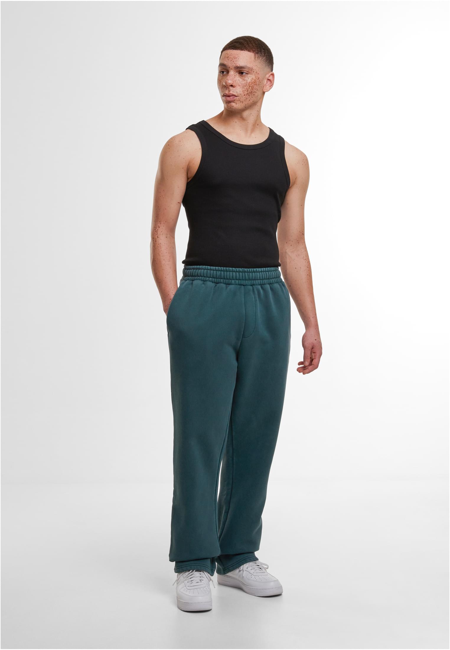 Vintage Heavy Trackpants bottlegreen | bottlegreen