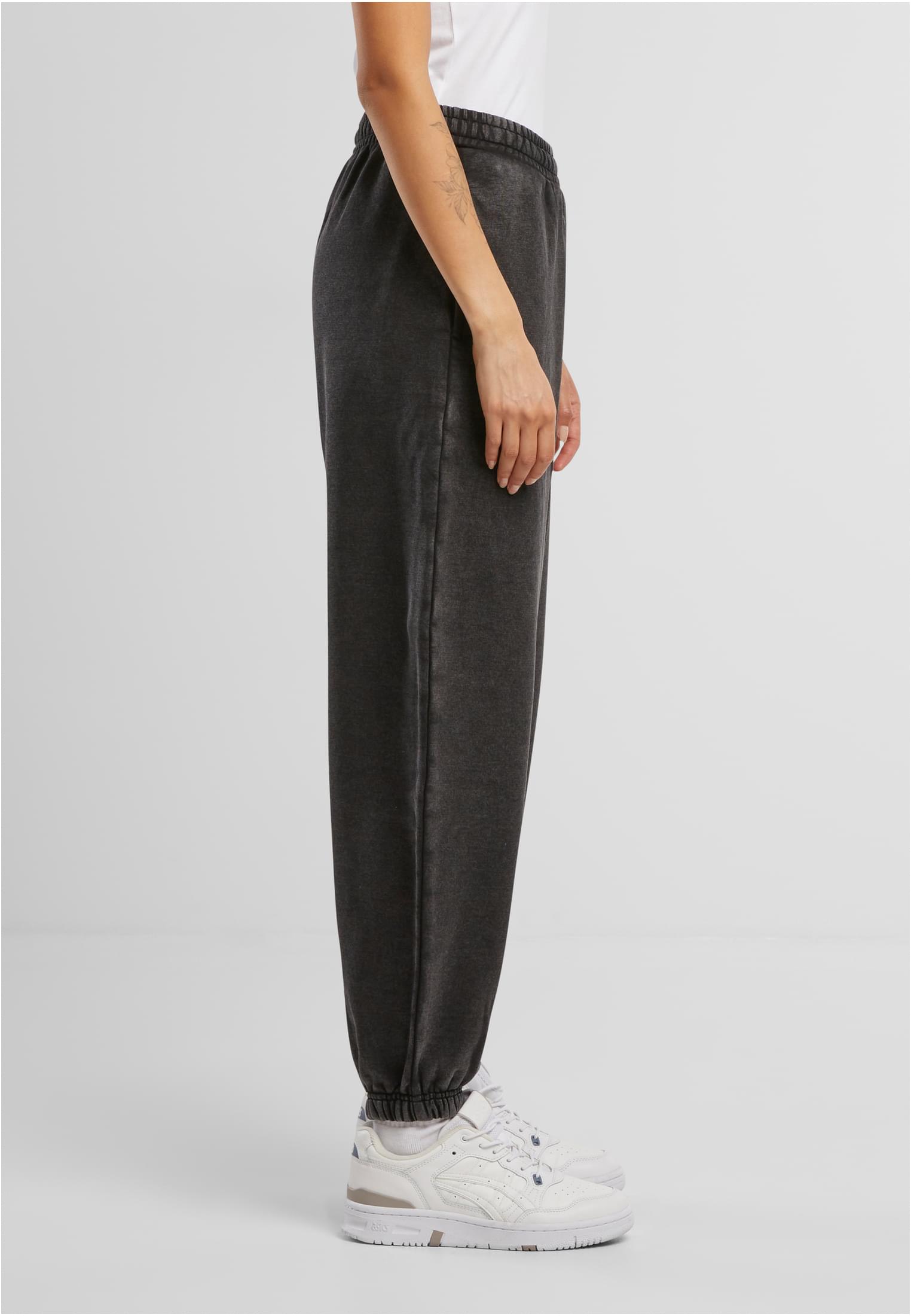 Ladies Vintage Heavy Sweatpants black | black