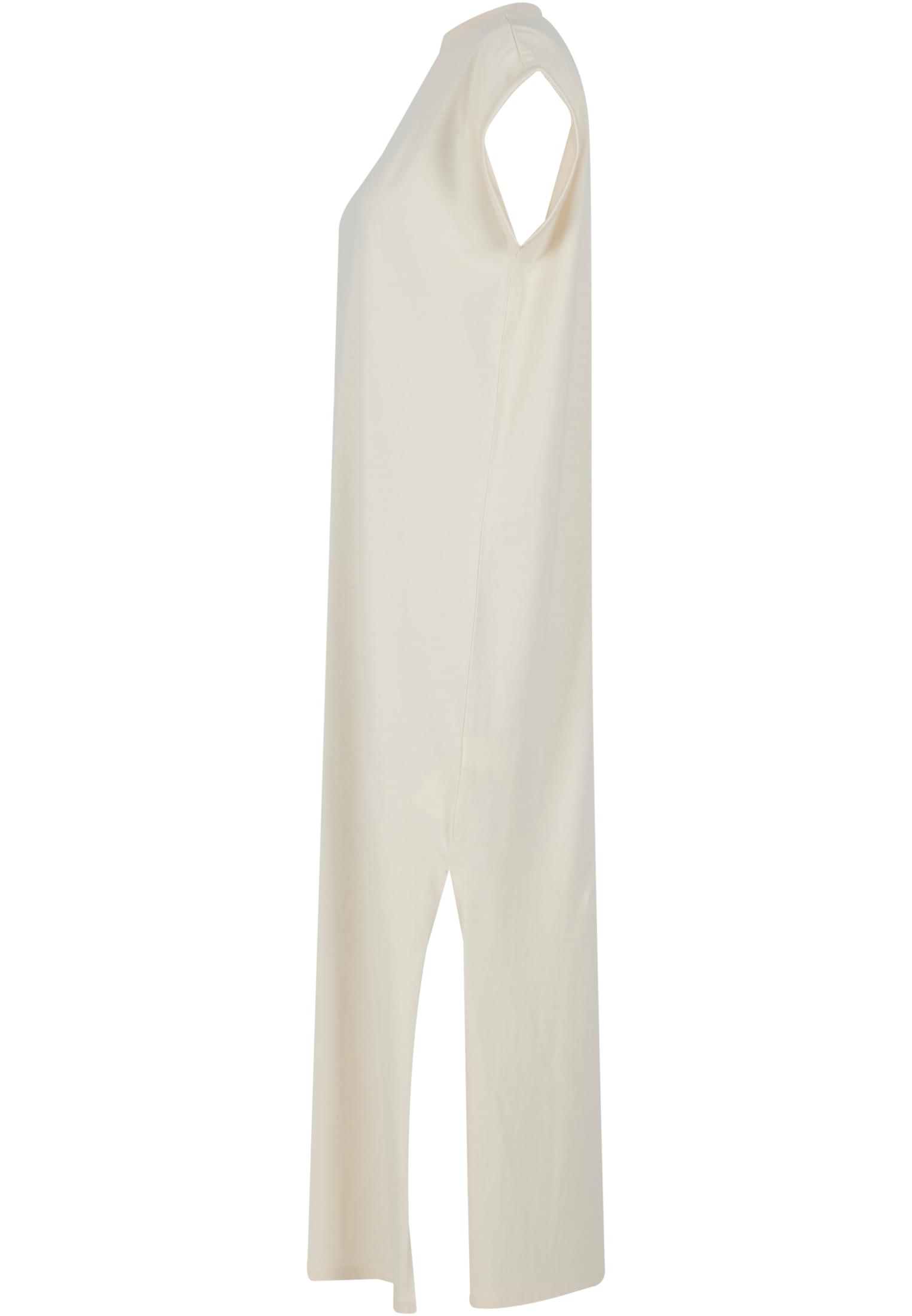 Ladies Long Extended Shoulder Dress whitesand | whitesand